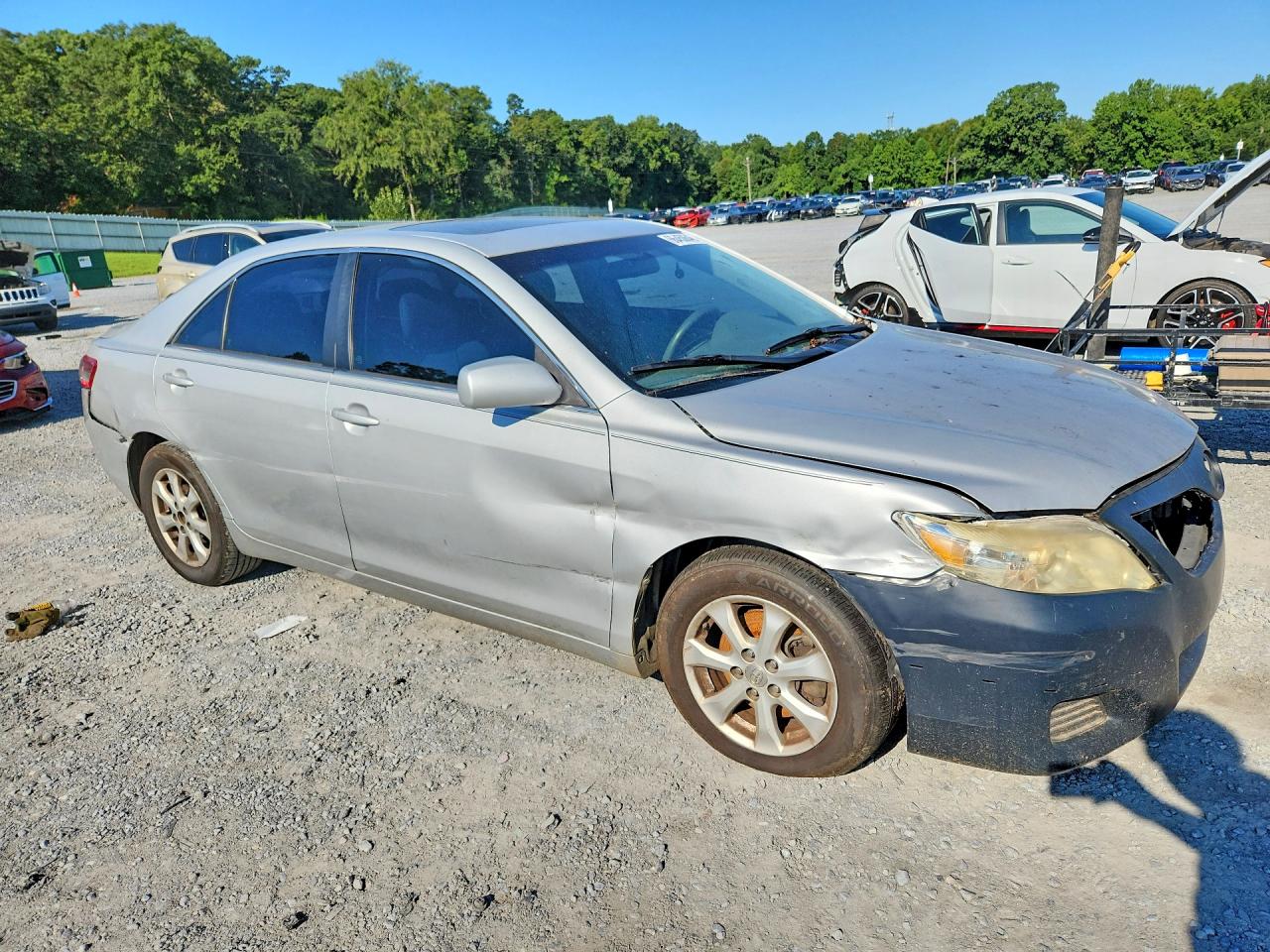 2011 Toyota Camry Le Silver vin: 4T1BF3EK5BU742386