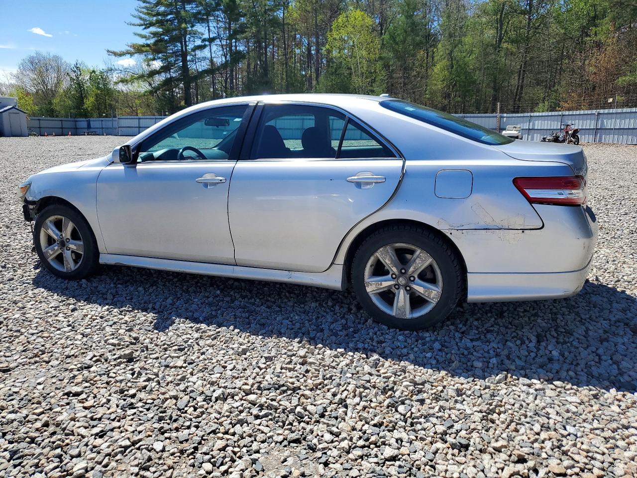 2011 Toyota Camry Se Silver vin: 4T1BF3EK5BU742789