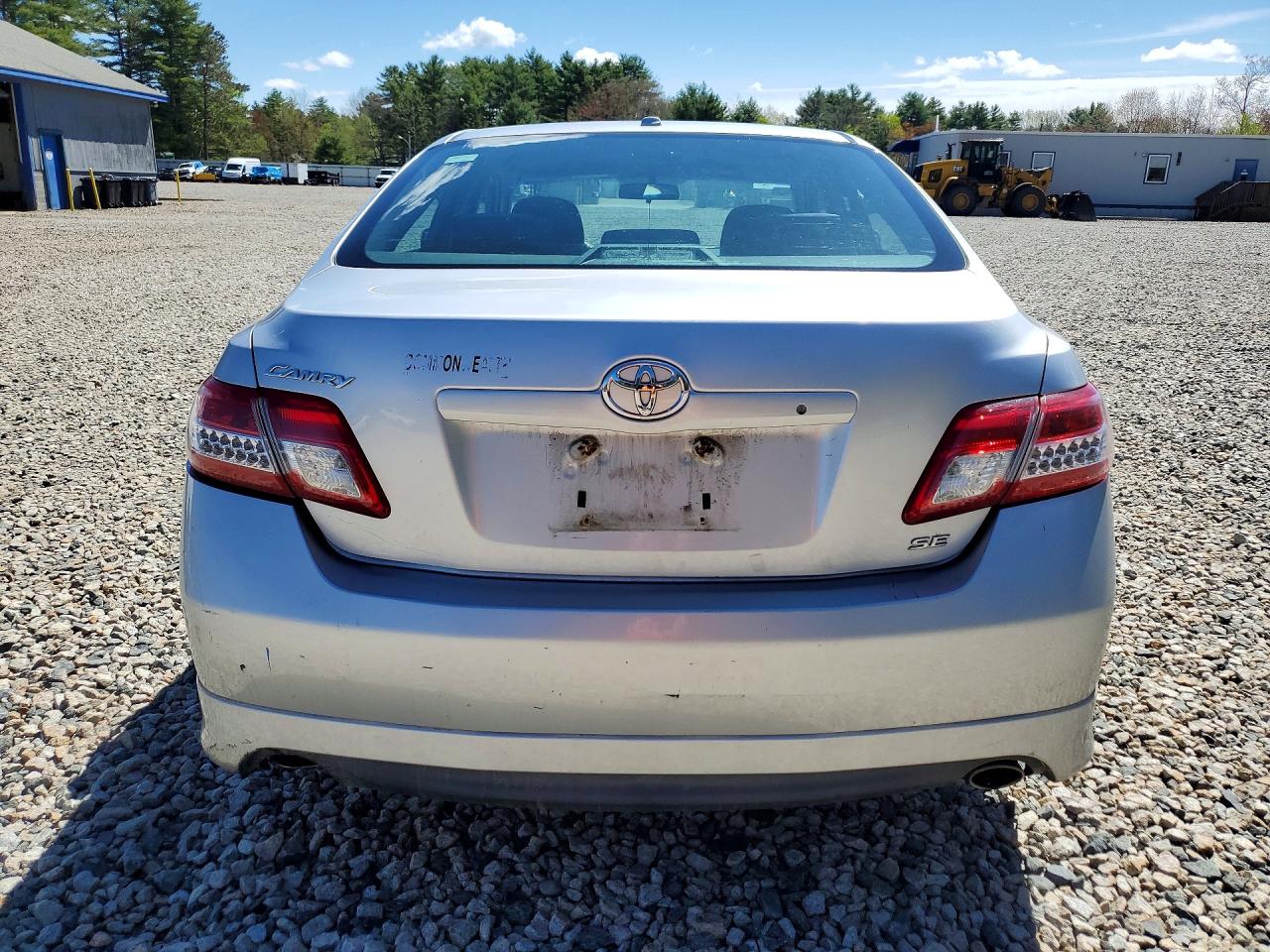 2011 Toyota Camry Se Silver vin: 4T1BF3EK5BU742789
