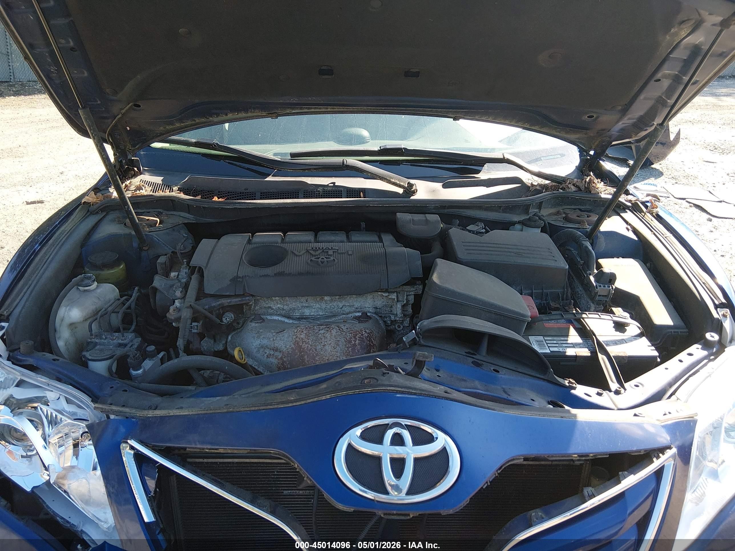 2011 Toyota Camry Le Синий vin: 4T1BF3EK5BU743005