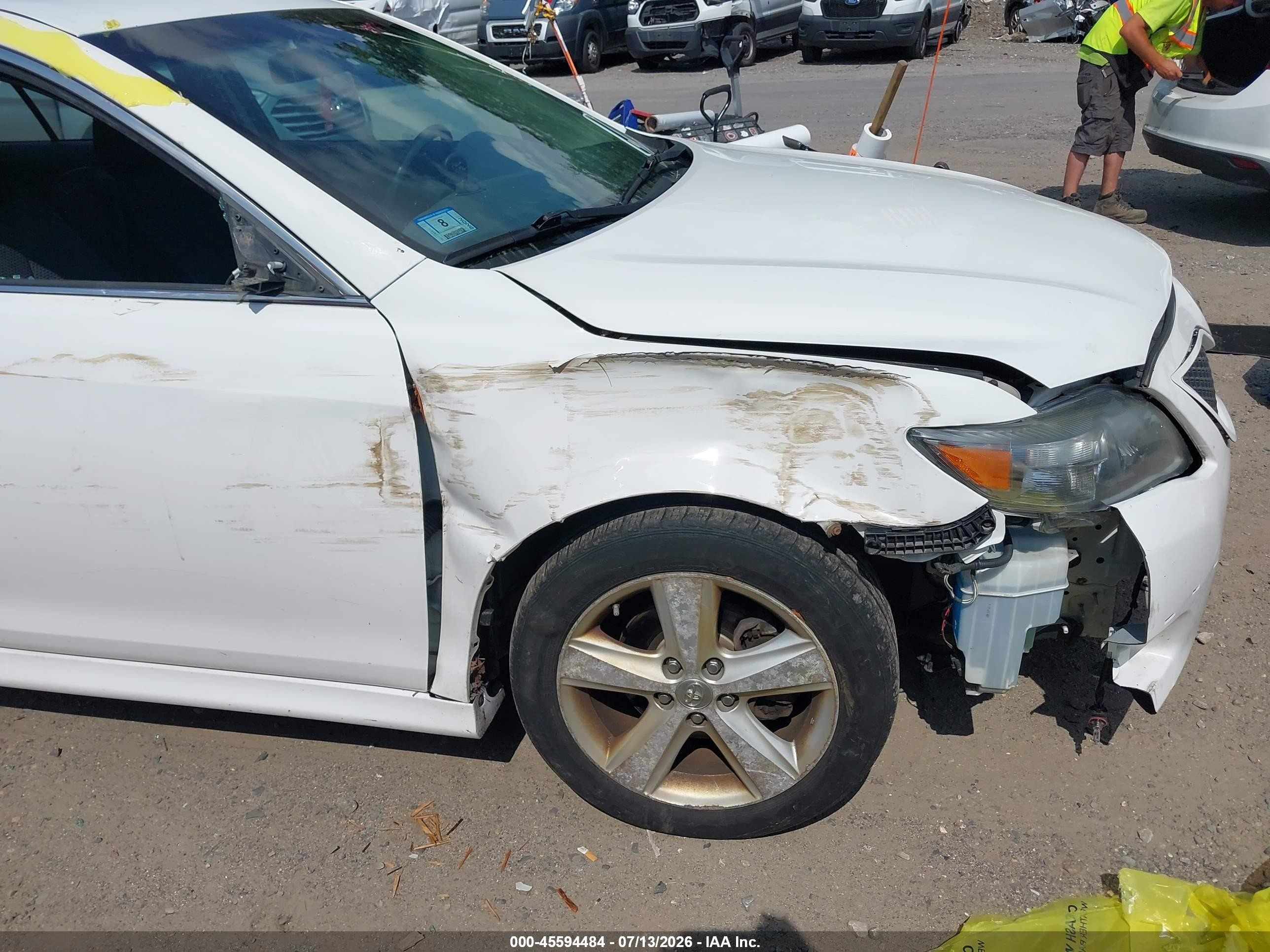 2011 Toyota Camry Se White vin: 4T1BF3EK5BU756904
