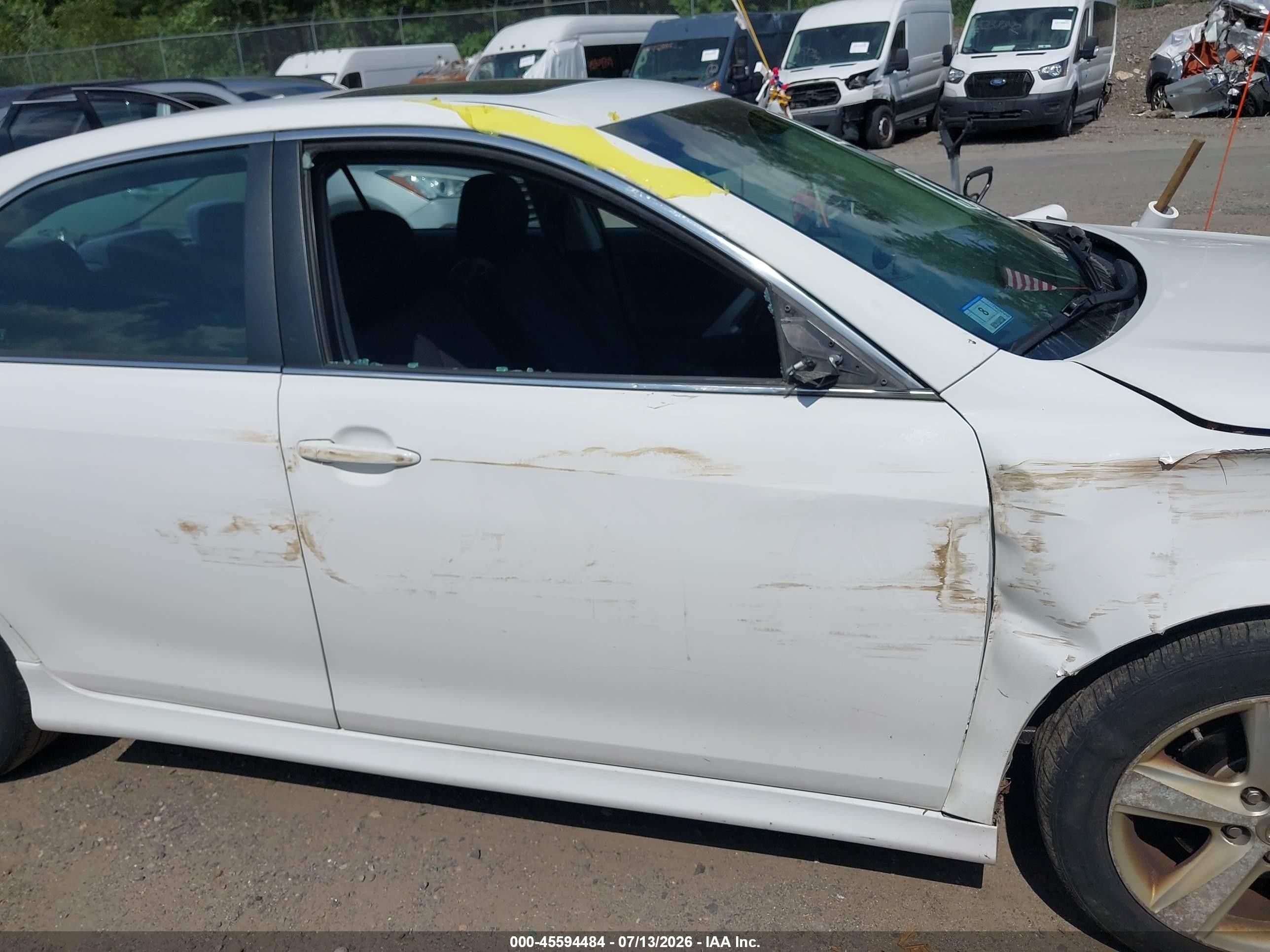 2011 Toyota Camry Se White vin: 4T1BF3EK5BU756904