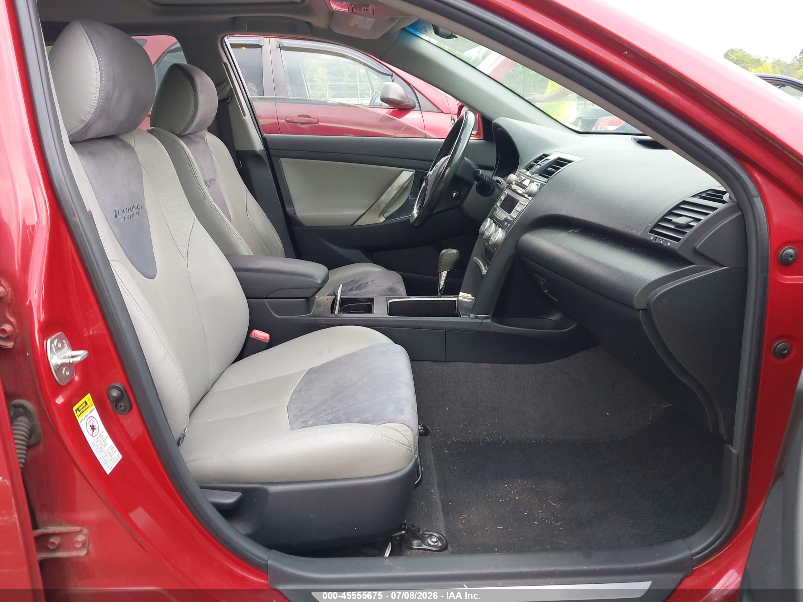 2010 Toyota Camry Se Красный vin: 4T1BF3EK6AU022027
