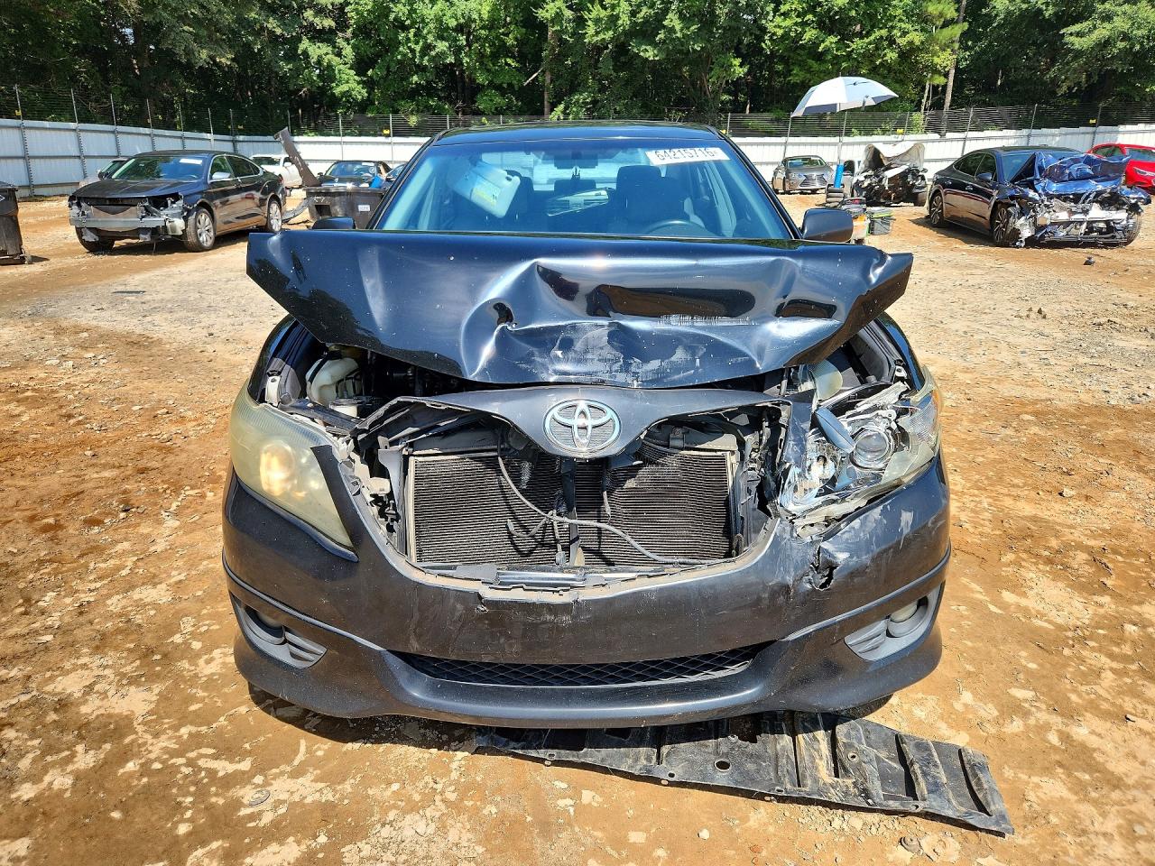 2010 Toyota Camry Se Black vin: 4T1BF3EK6AU032122