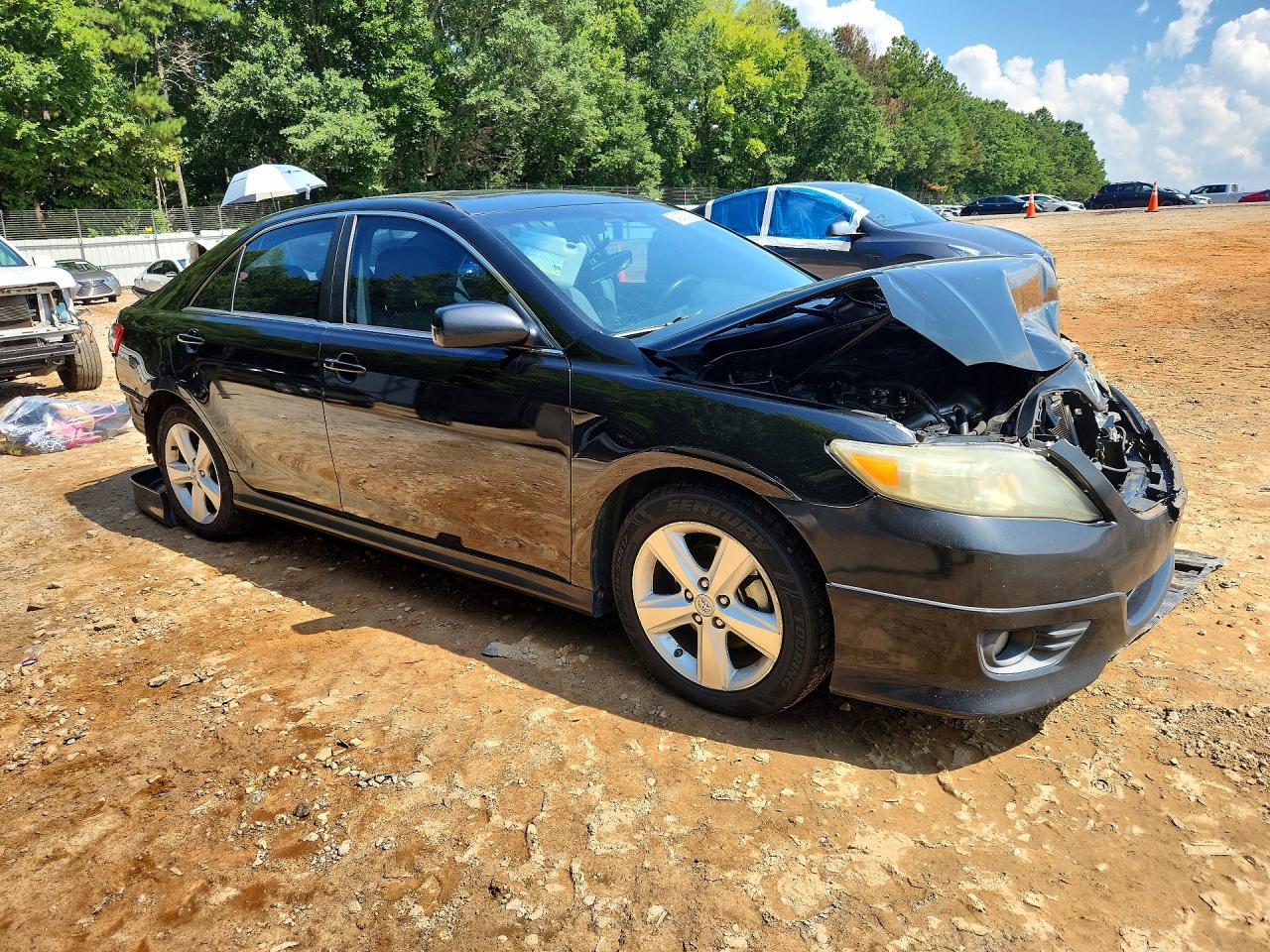 2010 Toyota Camry Se Black vin: 4T1BF3EK6AU032122