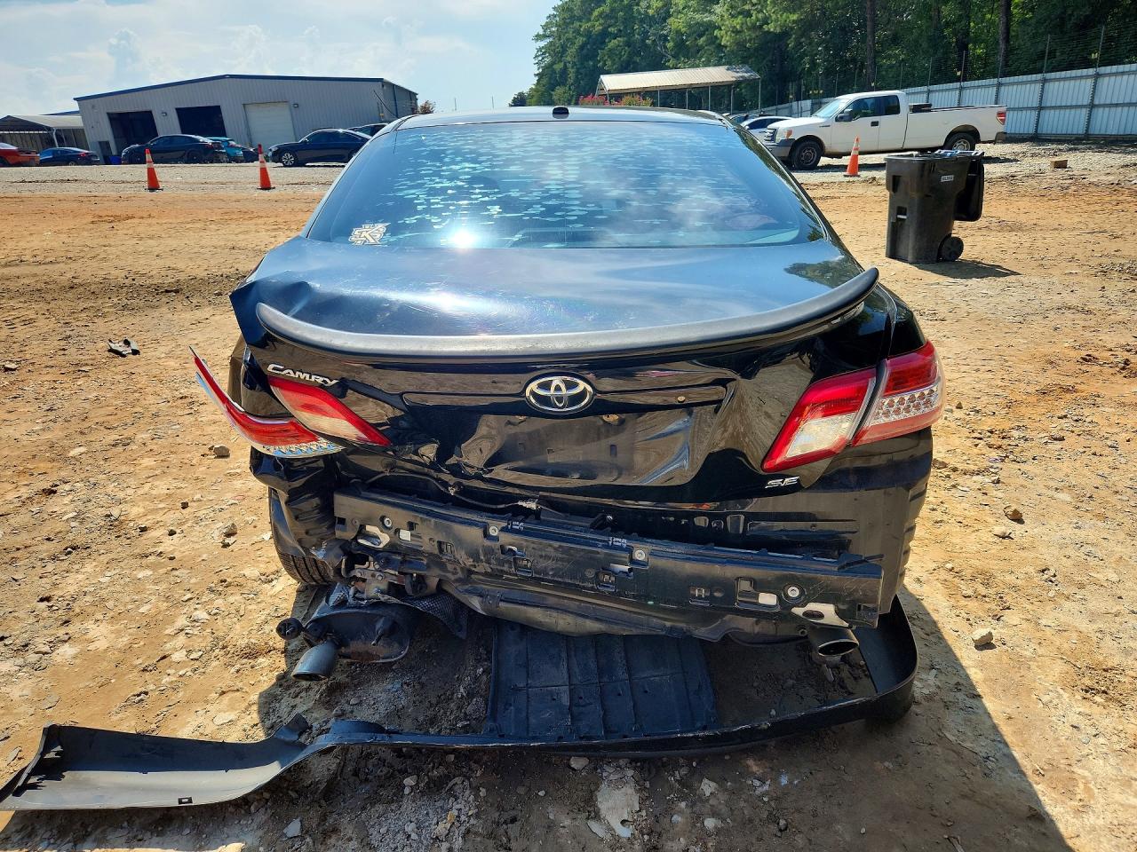 2010 Toyota Camry Se Black vin: 4T1BF3EK6AU032122