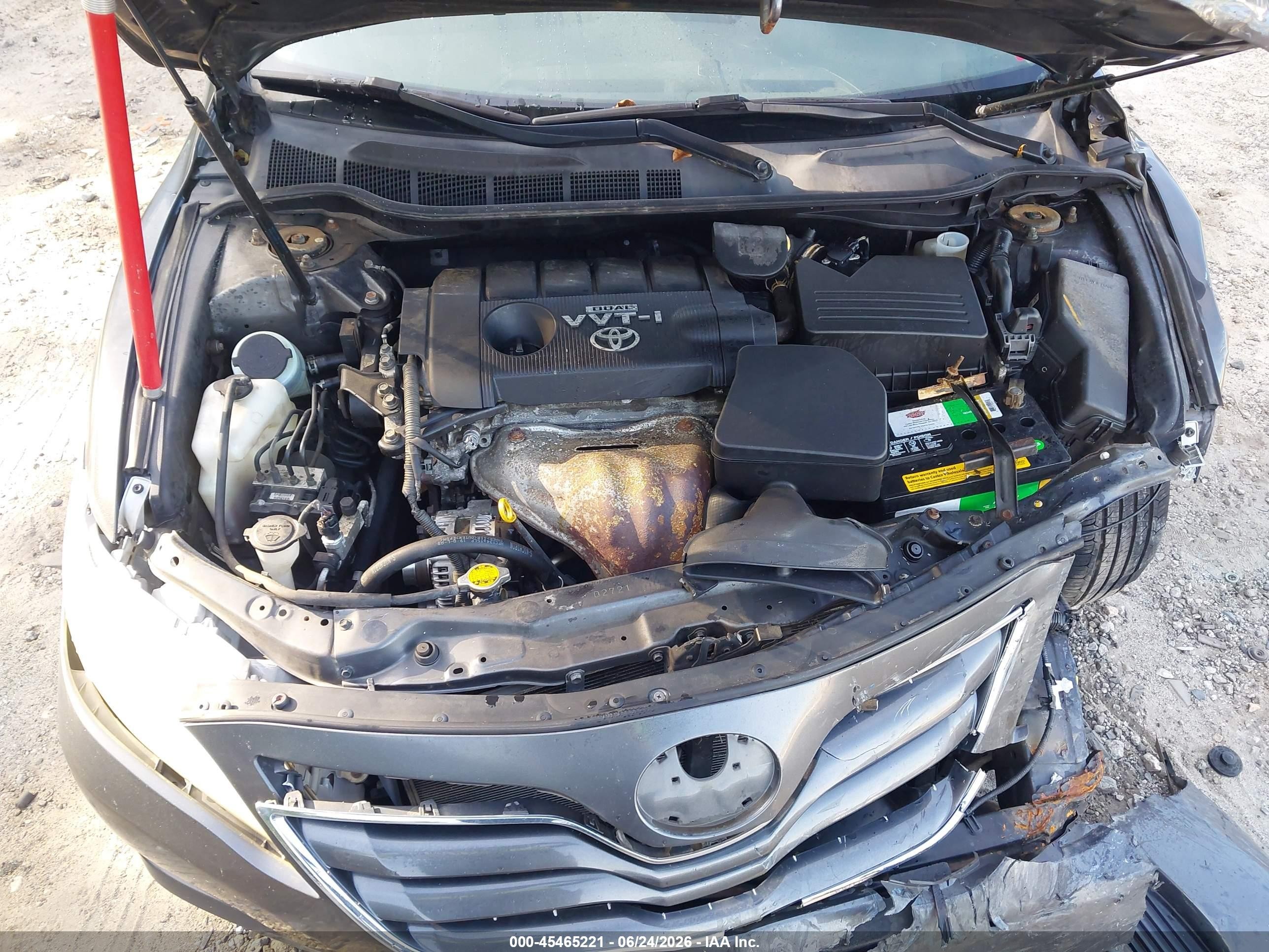 2010 Toyota Camry Le Gray vin: 4T1BF3EK6AU053648