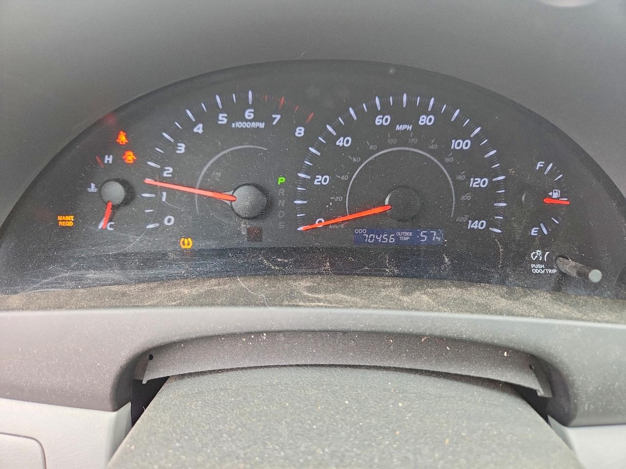 2010 Toyota Camry Le Red vin: 4T1BF3EK6AU080994