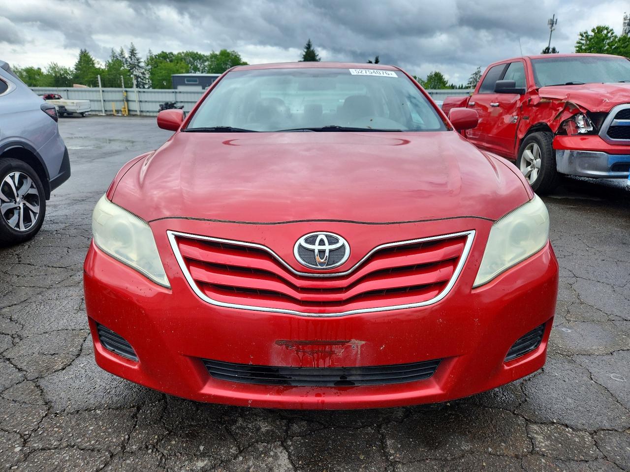 2010 Toyota Camry Le Red vin: 4T1BF3EK6AU080994