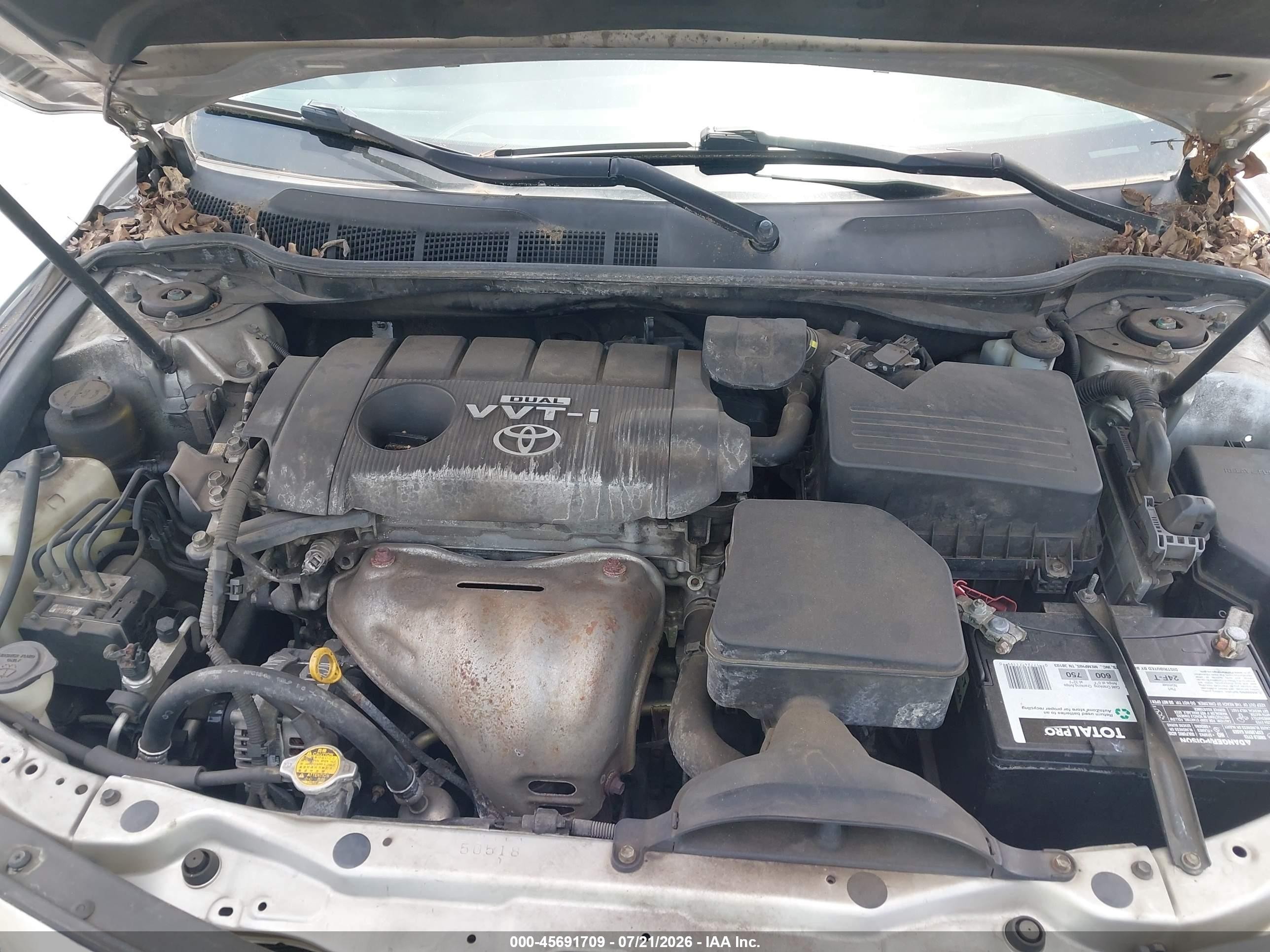 2010 Toyota Camry Se Silver vin: 4T1BF3EK6AU503167