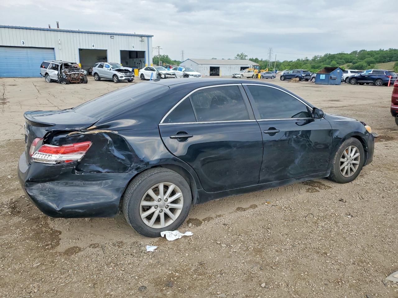 2010 Toyota Camry Xle Черный vin: 4T1BF3EK6AU505517