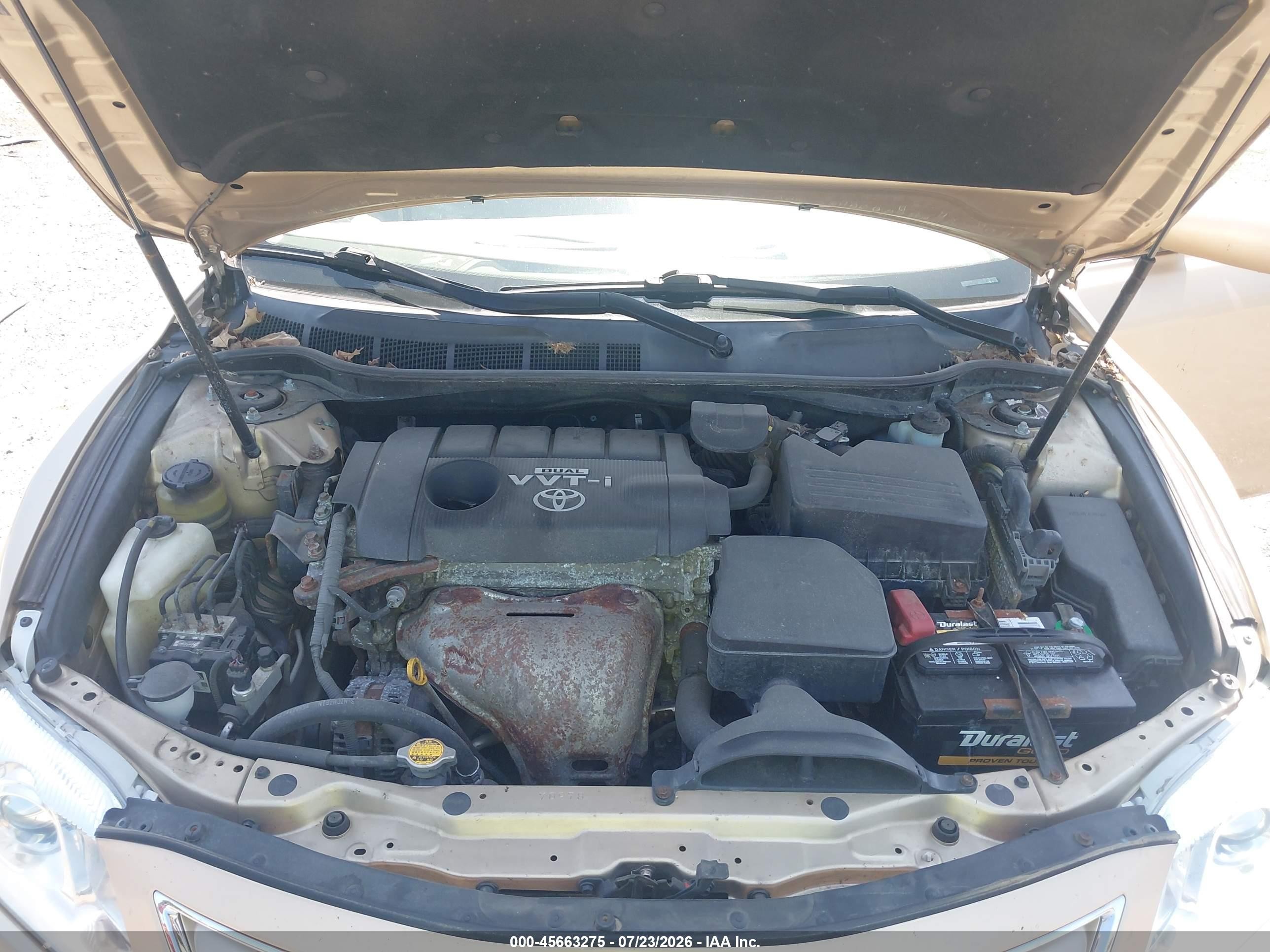 2010 Toyota Camry Xle Beige vin: 4T1BF3EK6AU535049