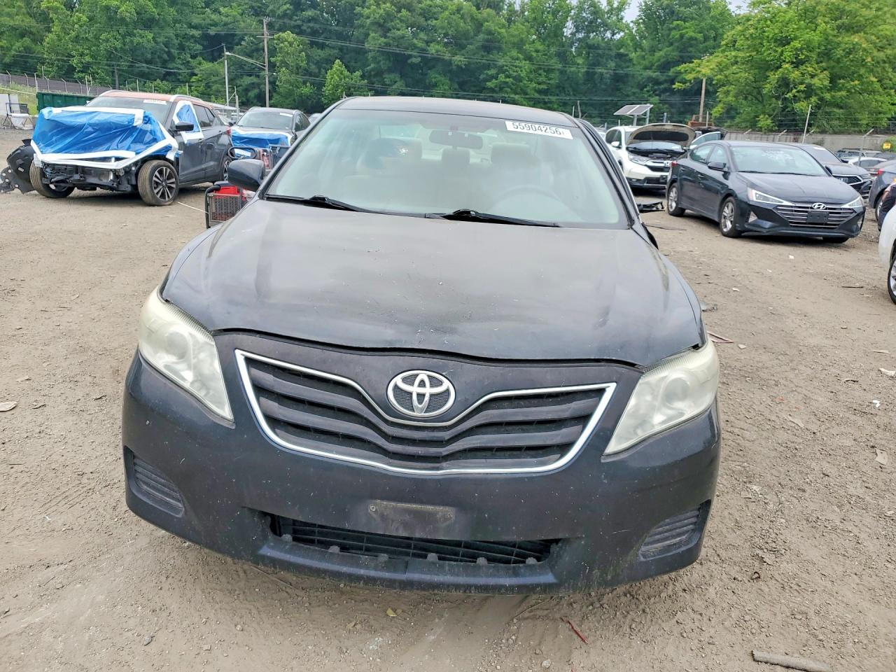 2010 Toyota Camry Le Black vin: 4T1BF3EK6AU542227