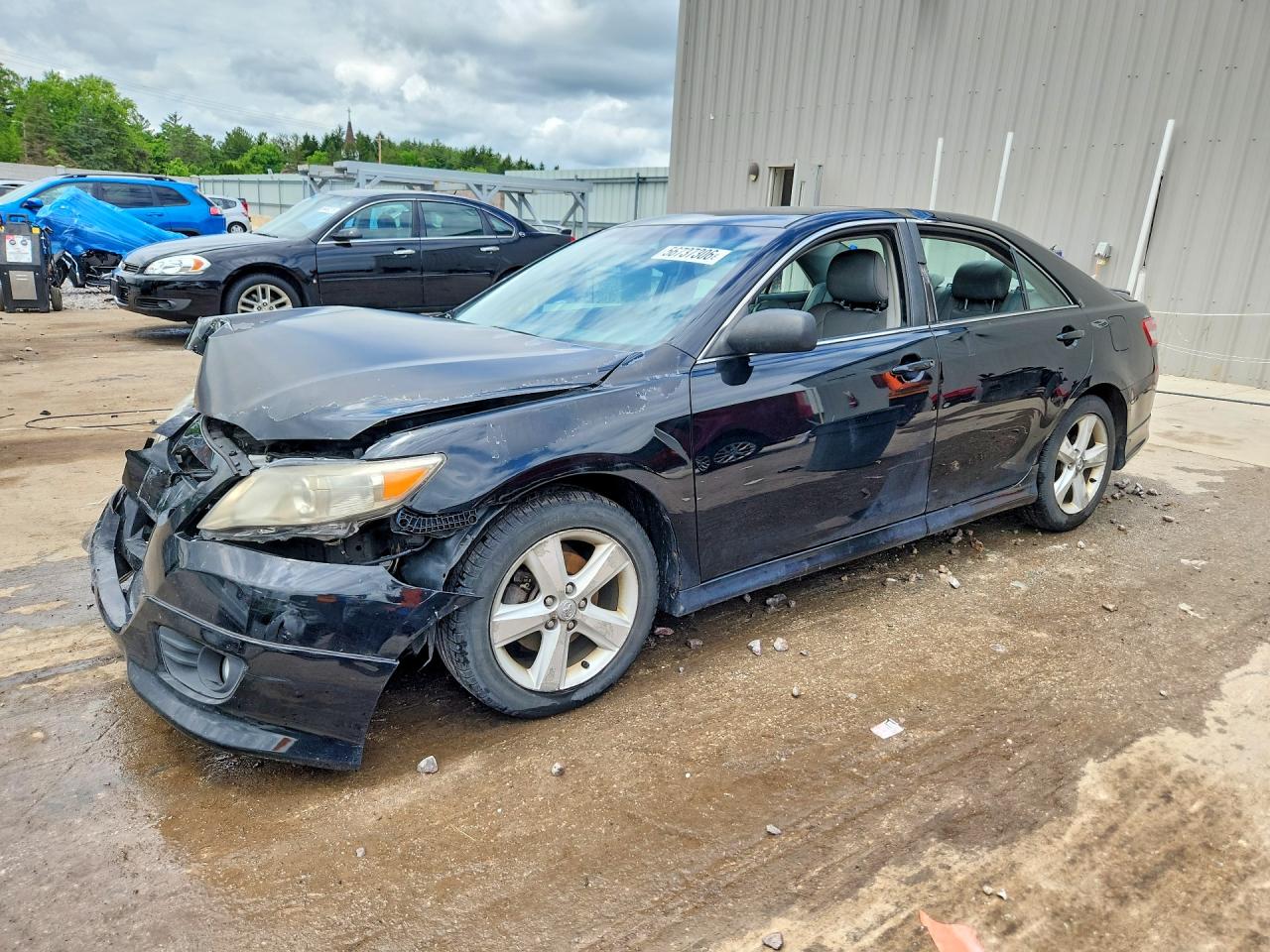 2010 Toyota Camry Se Black vin: 4T1BF3EK6AU550828