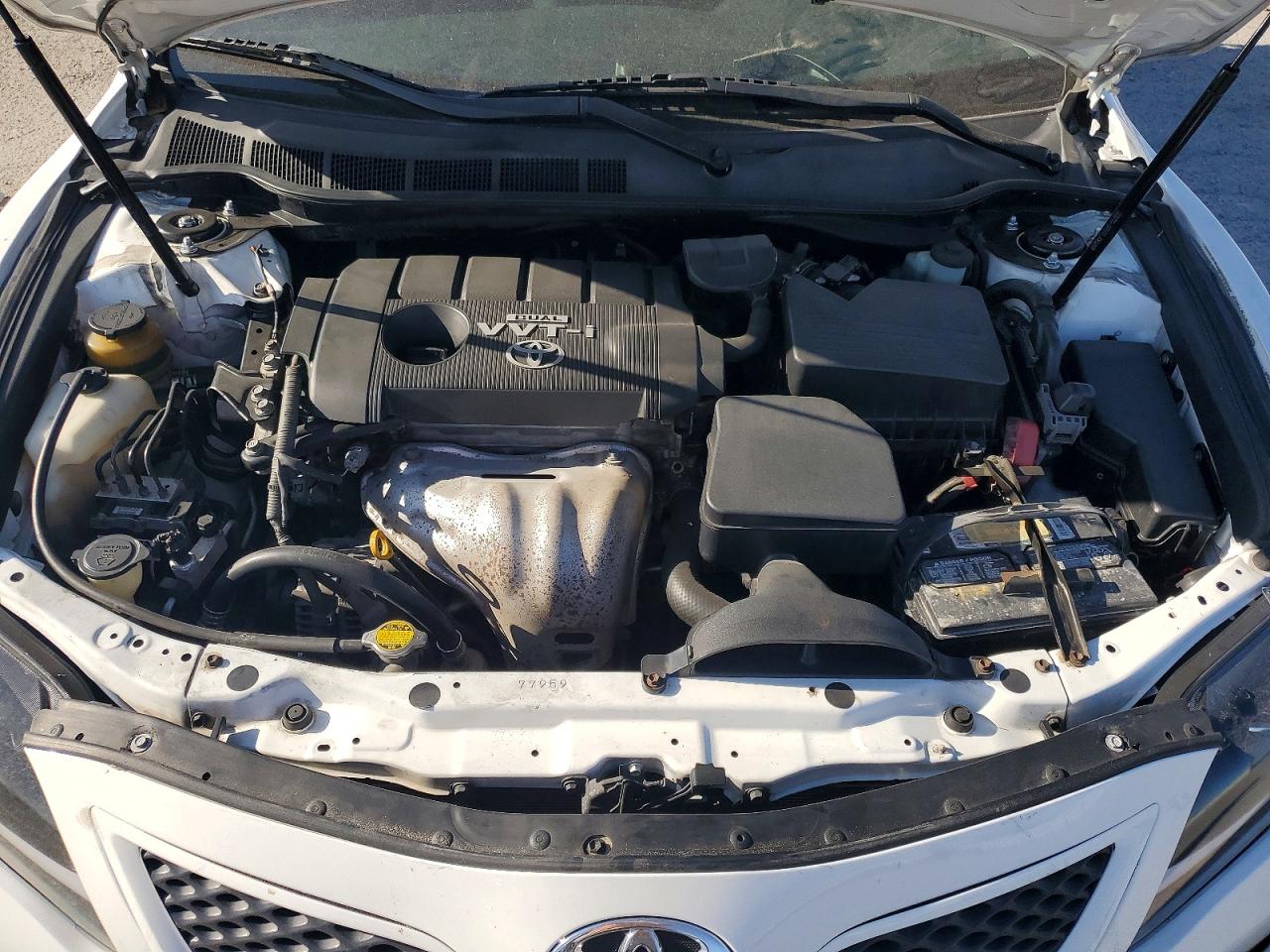 2010 Toyota Camry Se White vin: 4T1BF3EK6AU560355