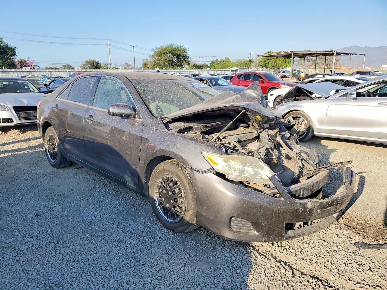2011 Toyota Camry Le Charcoal vin: 4T1BF3EK6BU135185