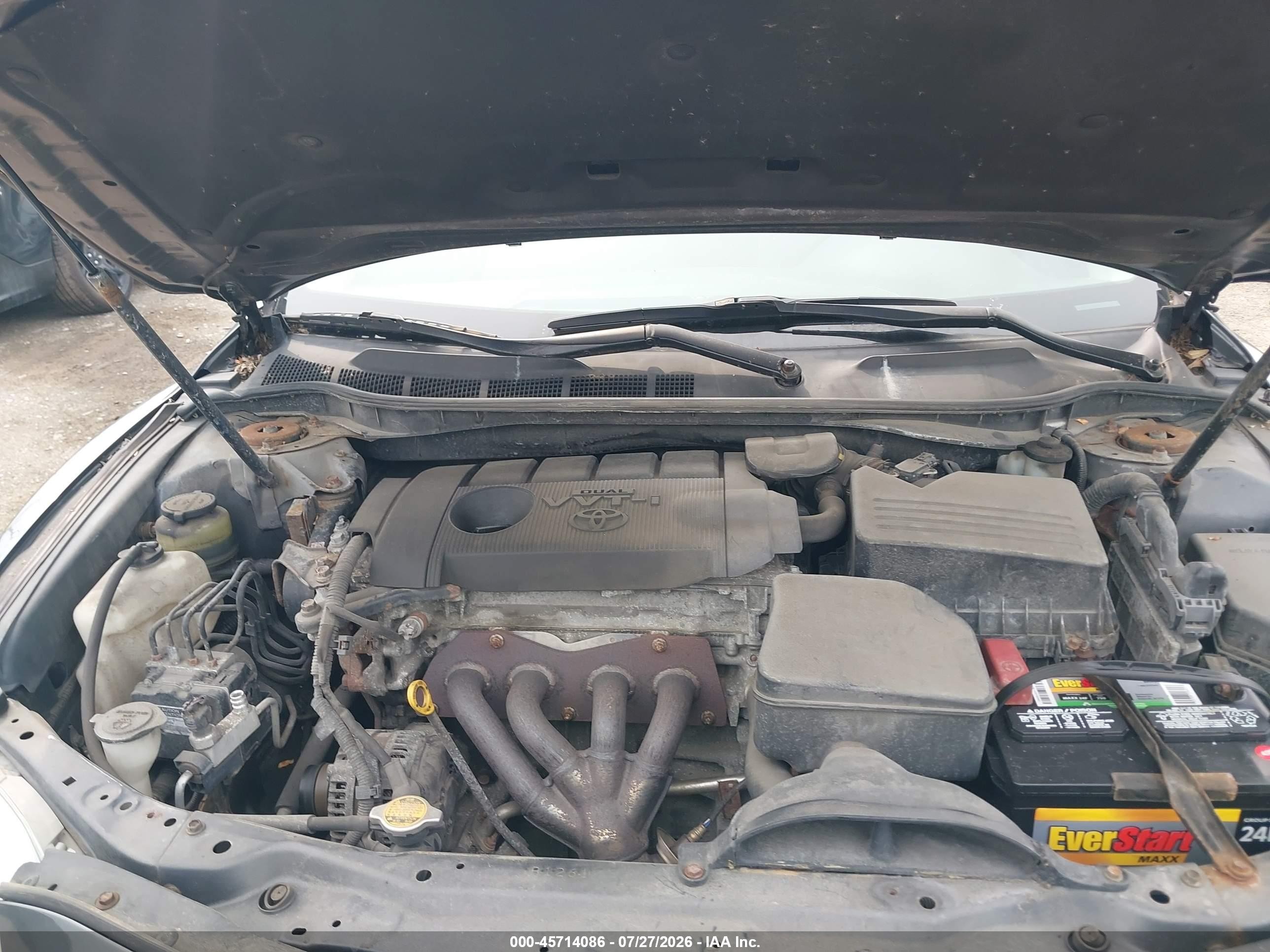 2011 Toyota Camry Le Серый vin: 4T1BF3EK6BU135722