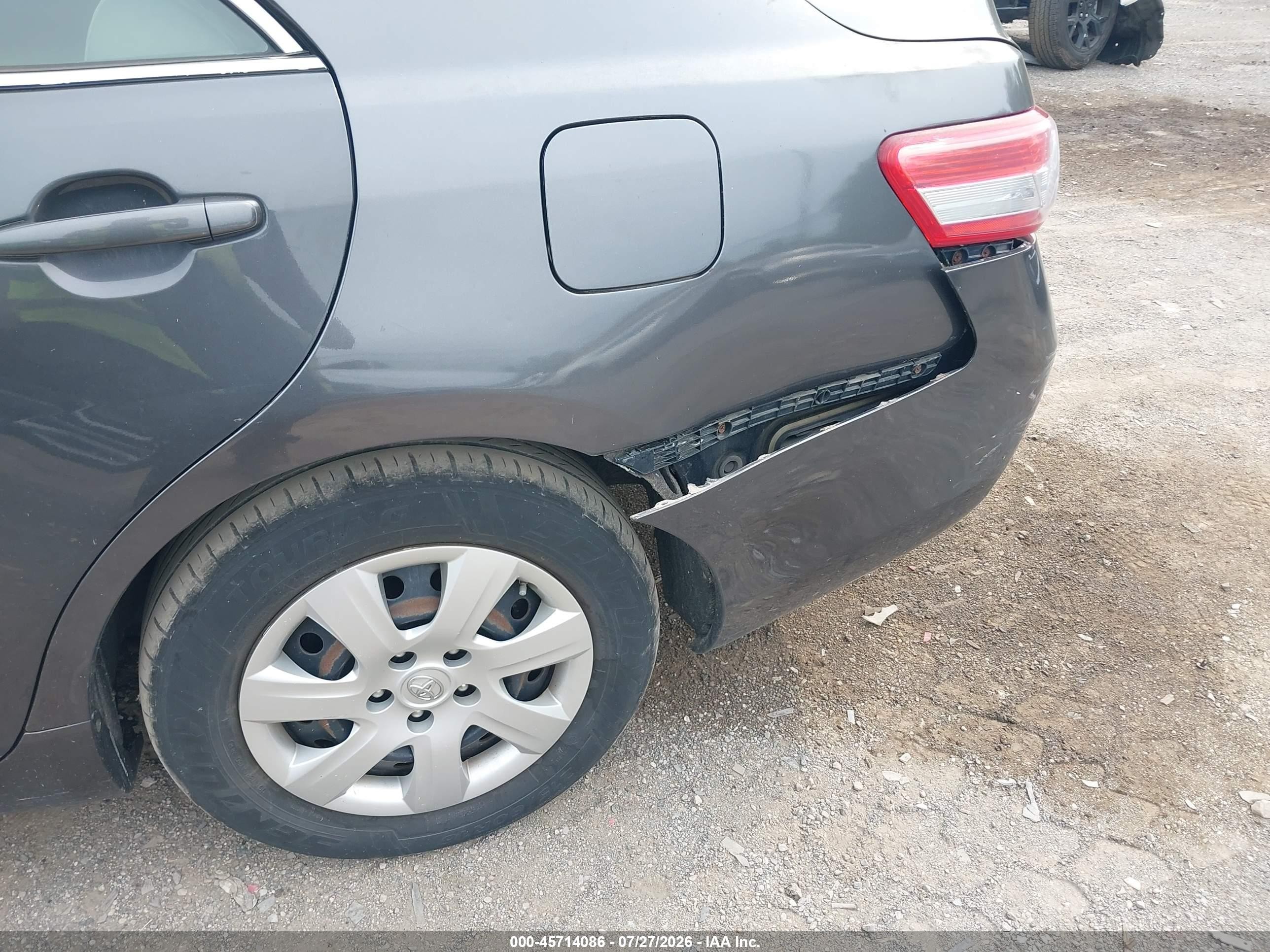 2011 Toyota Camry Le Серый vin: 4T1BF3EK6BU135722