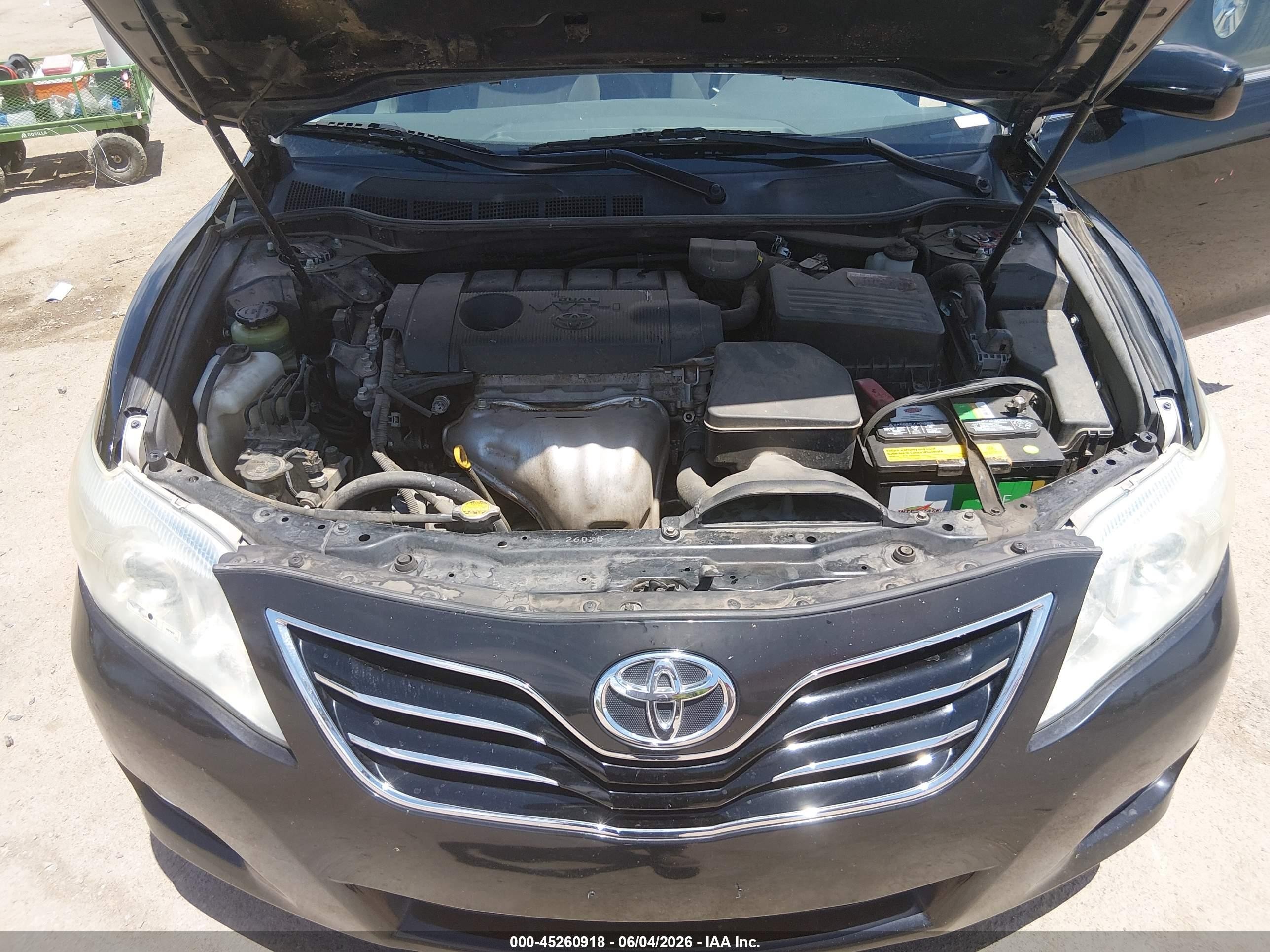 2011 Toyota Camry Xle Black vin: 4T1BF3EK6BU145974