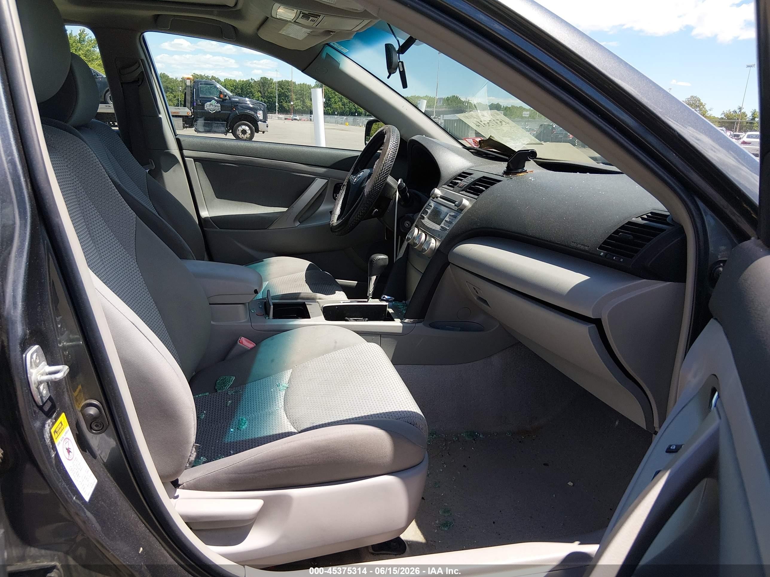 2011 Toyota Camry Se Gray vin: 4T1BF3EK6BU154075