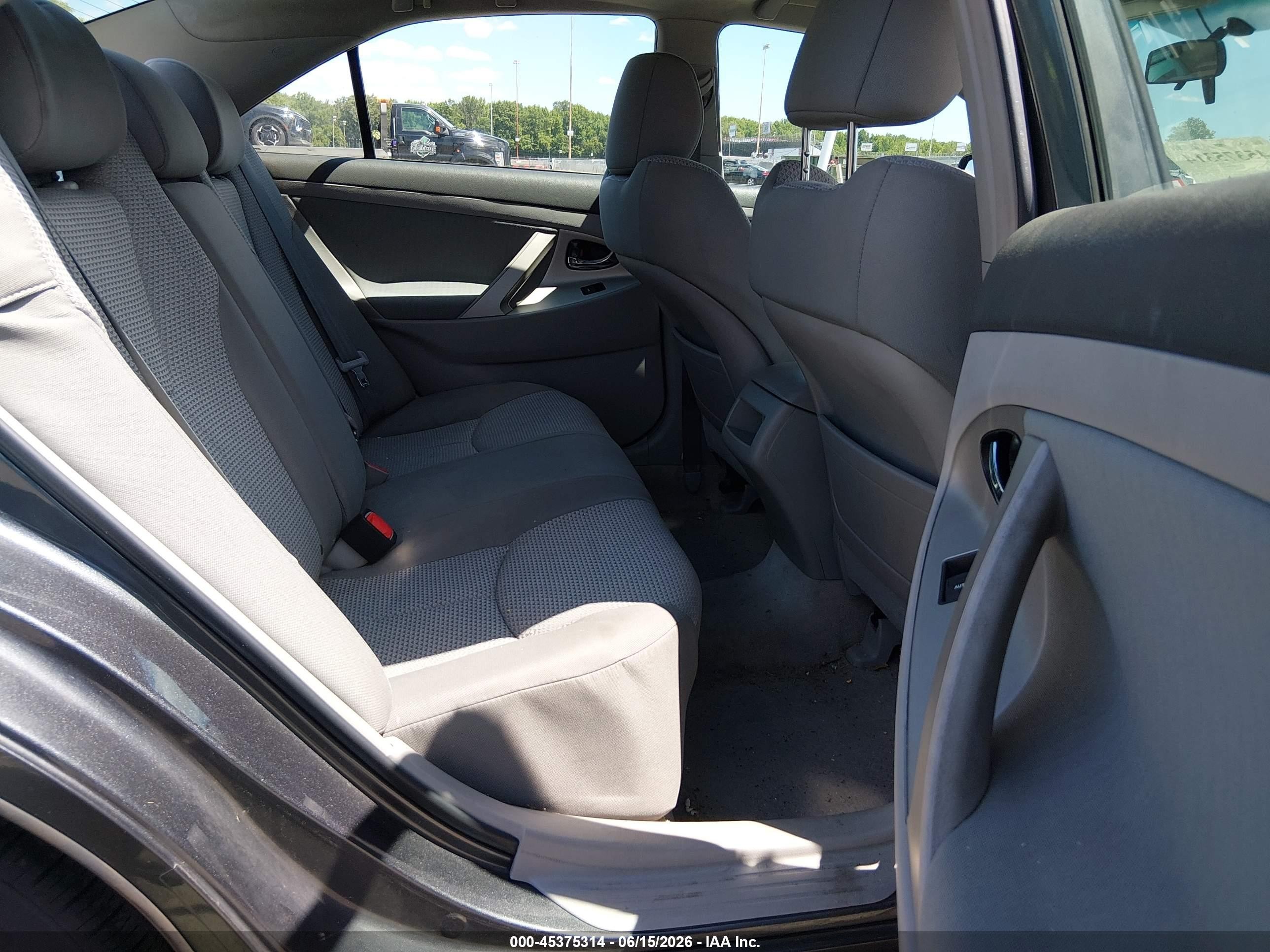 2011 Toyota Camry Se Gray vin: 4T1BF3EK6BU154075