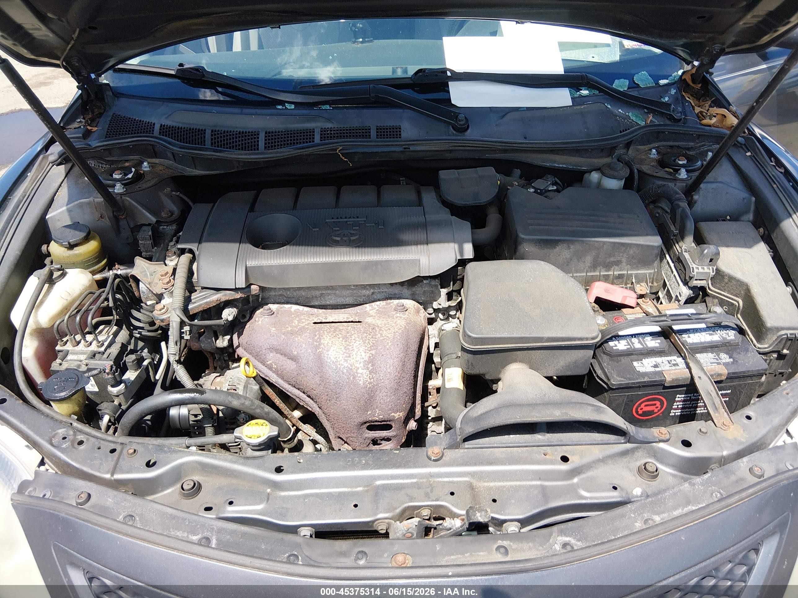 2011 Toyota Camry Se Gray vin: 4T1BF3EK6BU154075