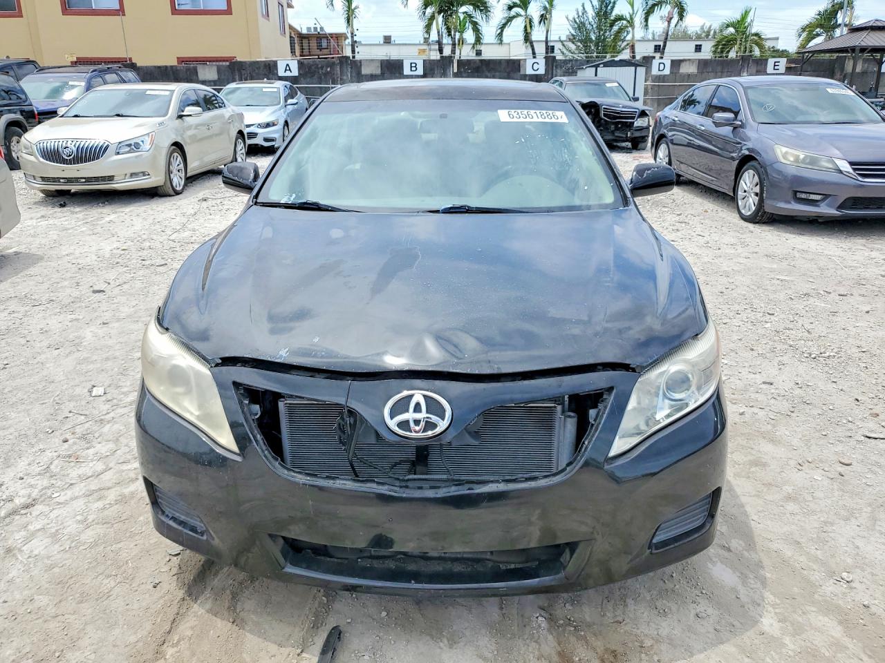 2011 Toyota Camry Le Black vin: 4T1BF3EK6BU163309