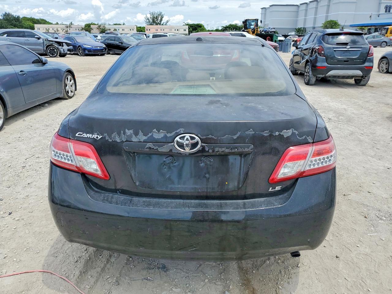 2011 Toyota Camry Le Black vin: 4T1BF3EK6BU163309