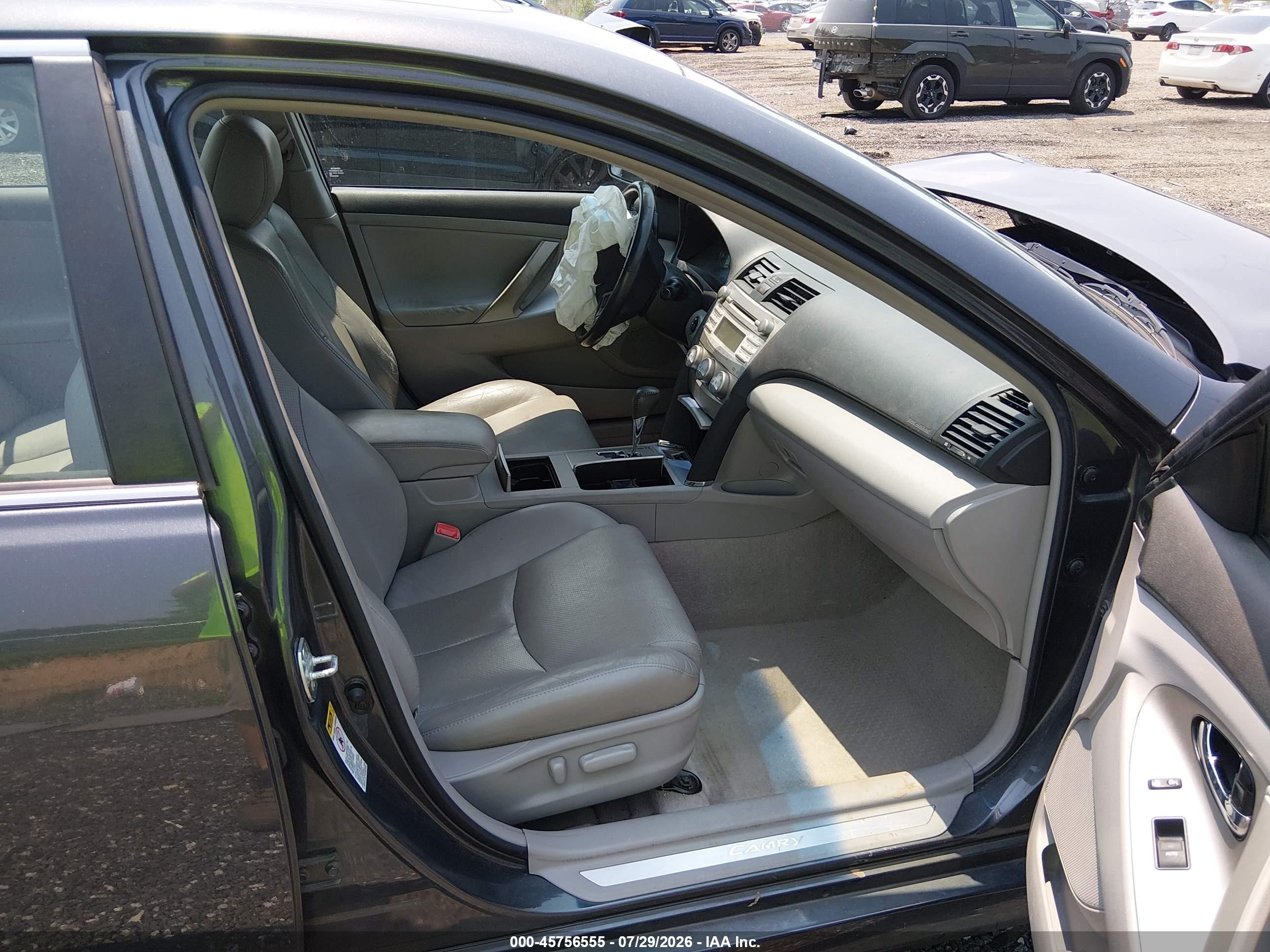 2011 Toyota Camry Se Gray vin: 4T1BF3EK6BU188386
