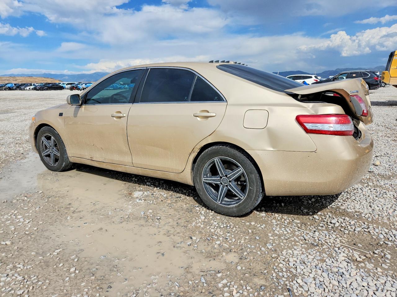 2011 Toyota Camry Le Gold vin: 4T1BF3EK6BU195659