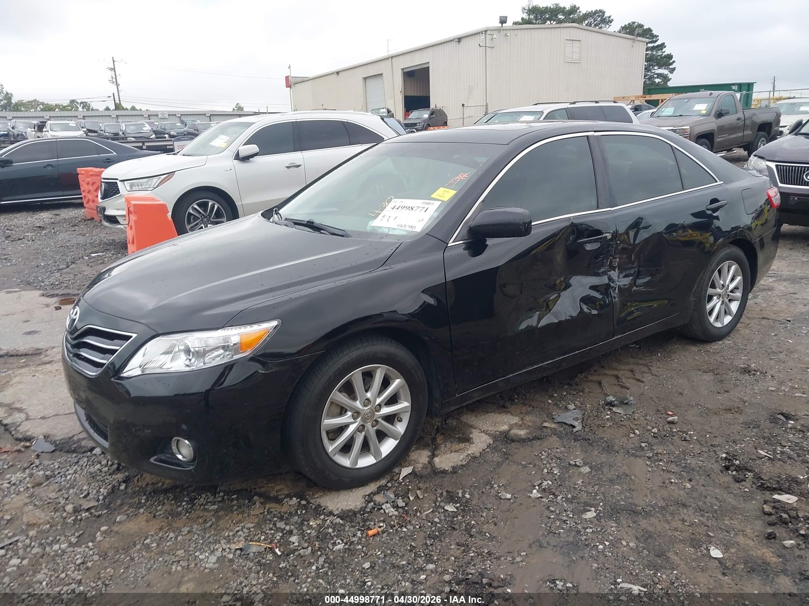 2011 Toyota Camry Xle Черный vin: 4T1BF3EK6BU197105