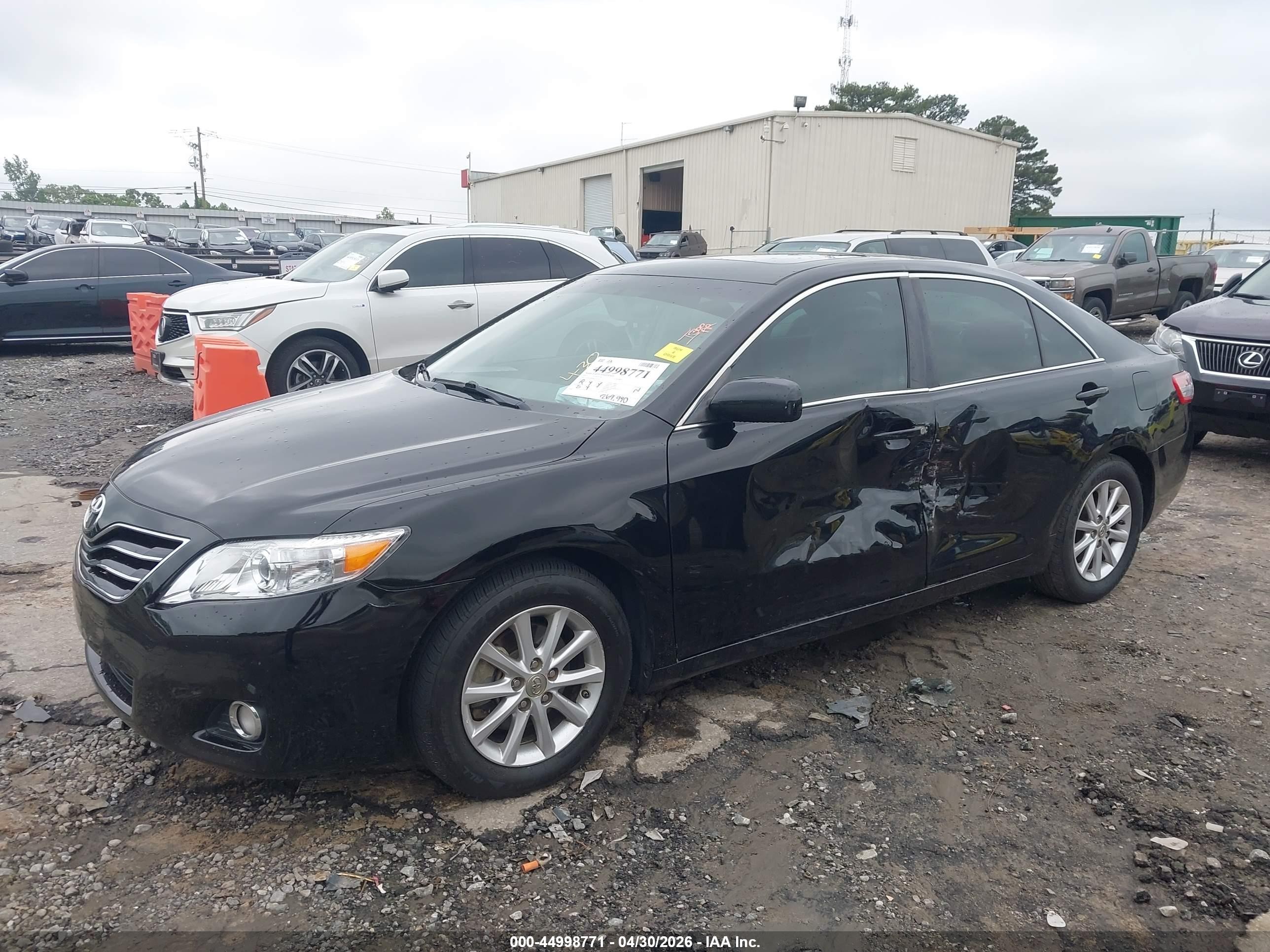 2011 Toyota Camry Xle Черный vin: 4T1BF3EK6BU197105