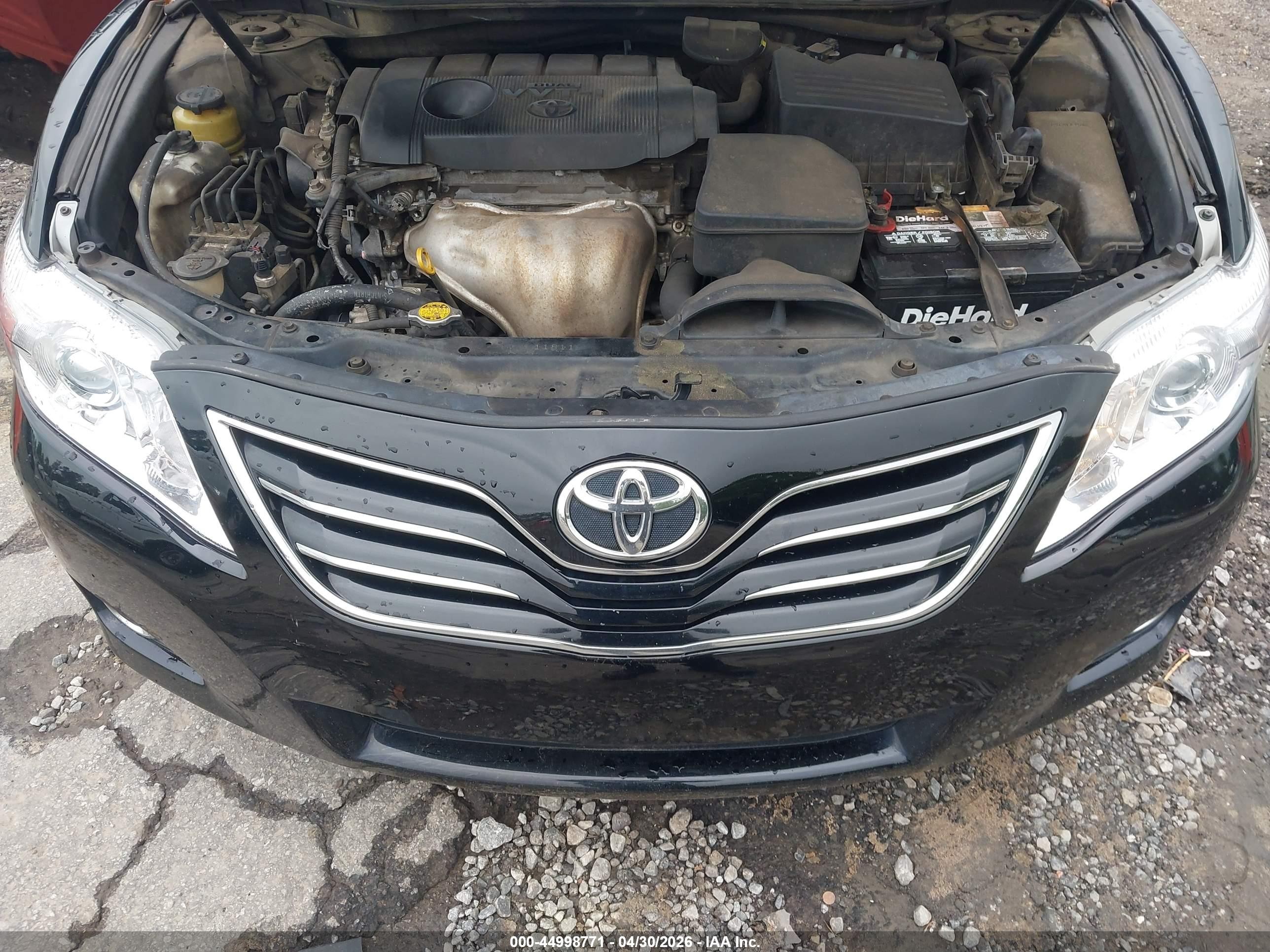 2011 Toyota Camry Xle Черный vin: 4T1BF3EK6BU197105
