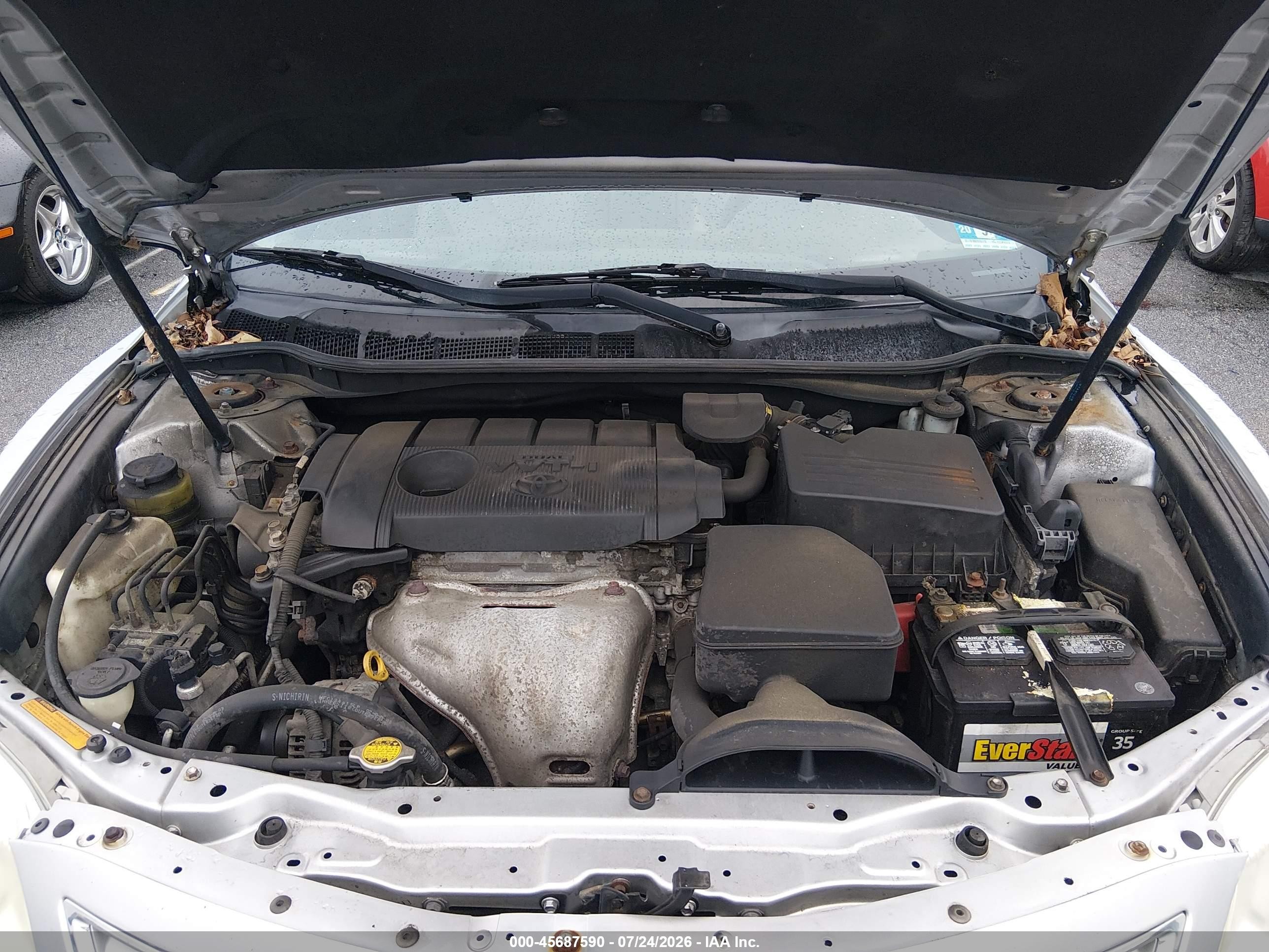 2011 Toyota Camry Xle Silver vin: 4T1BF3EK6BU198738