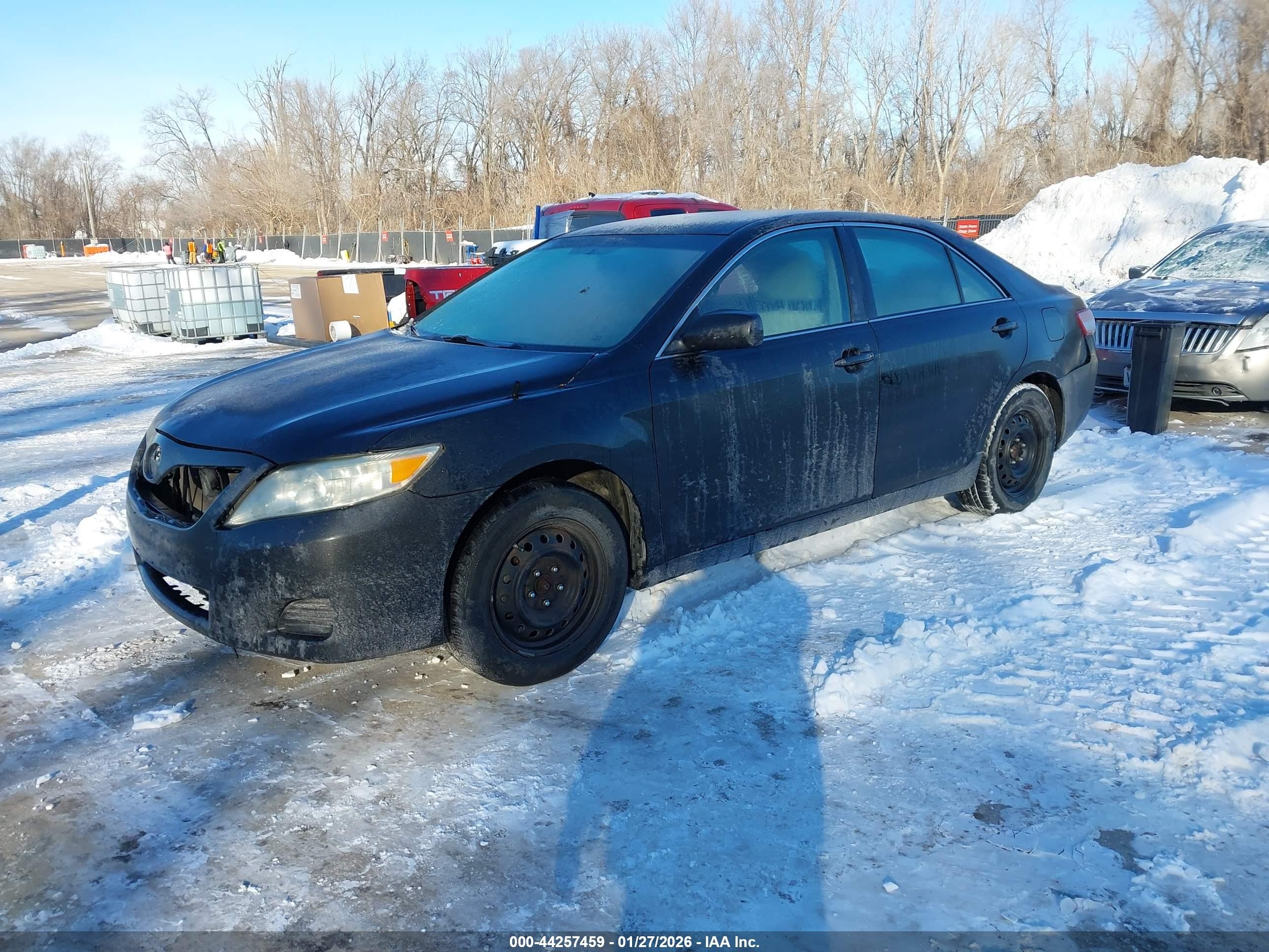 2011 Toyota Camry Le Black vin: 4T1BF3EK6BU210239