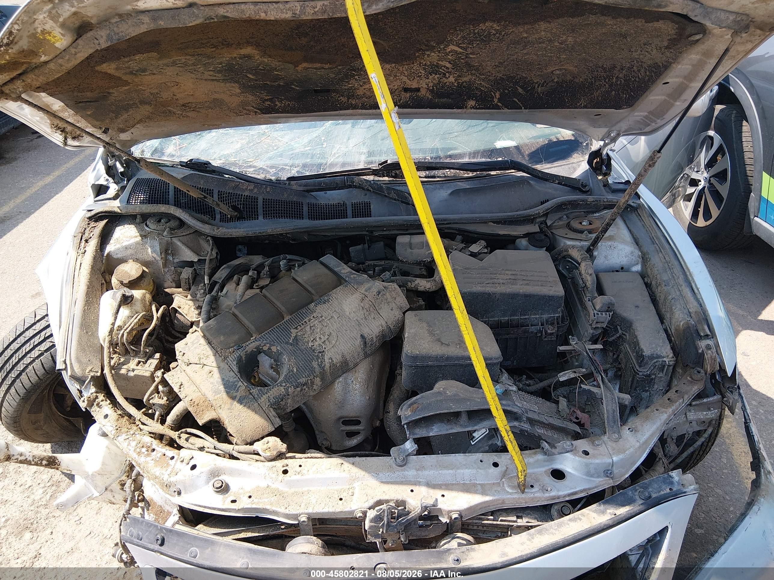 2011 Toyota Camry Le Gray vin: 4T1BF3EK6BU211195