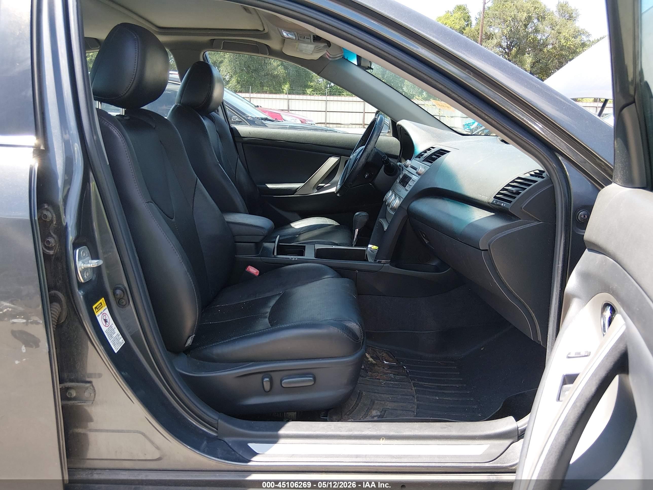 2011 Toyota Camry Se Gray vin: 4T1BF3EK6BU219832