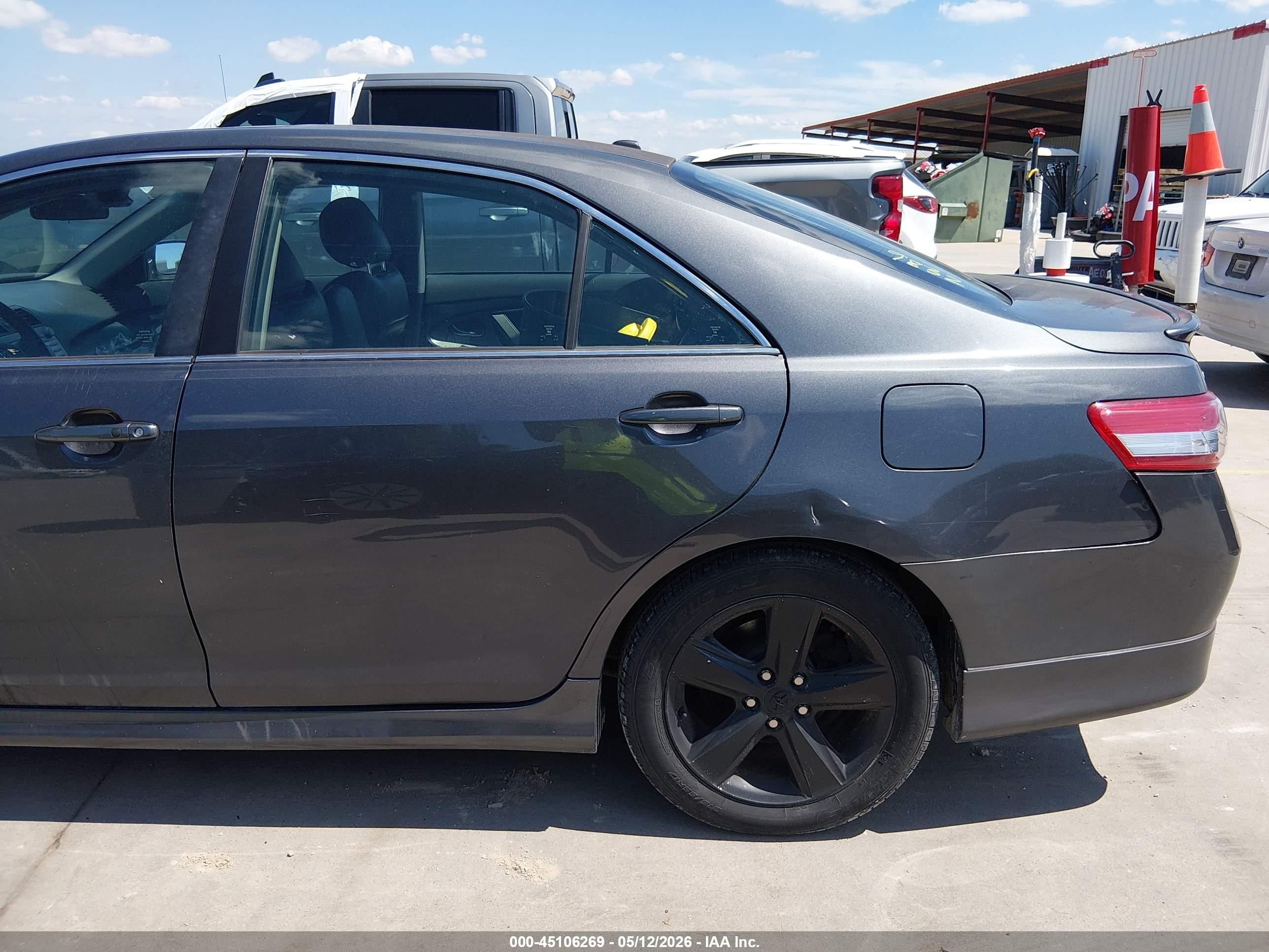 2011 Toyota Camry Se Gray vin: 4T1BF3EK6BU219832