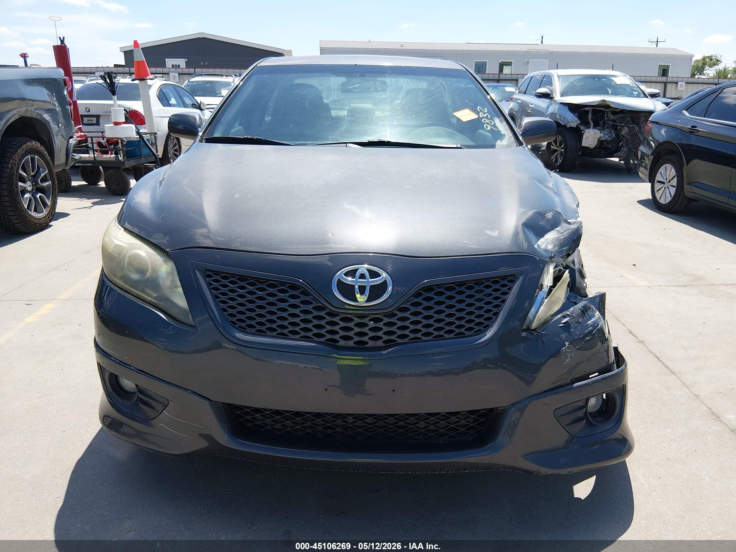 2011 Toyota Camry Se Gray vin: 4T1BF3EK6BU219832
