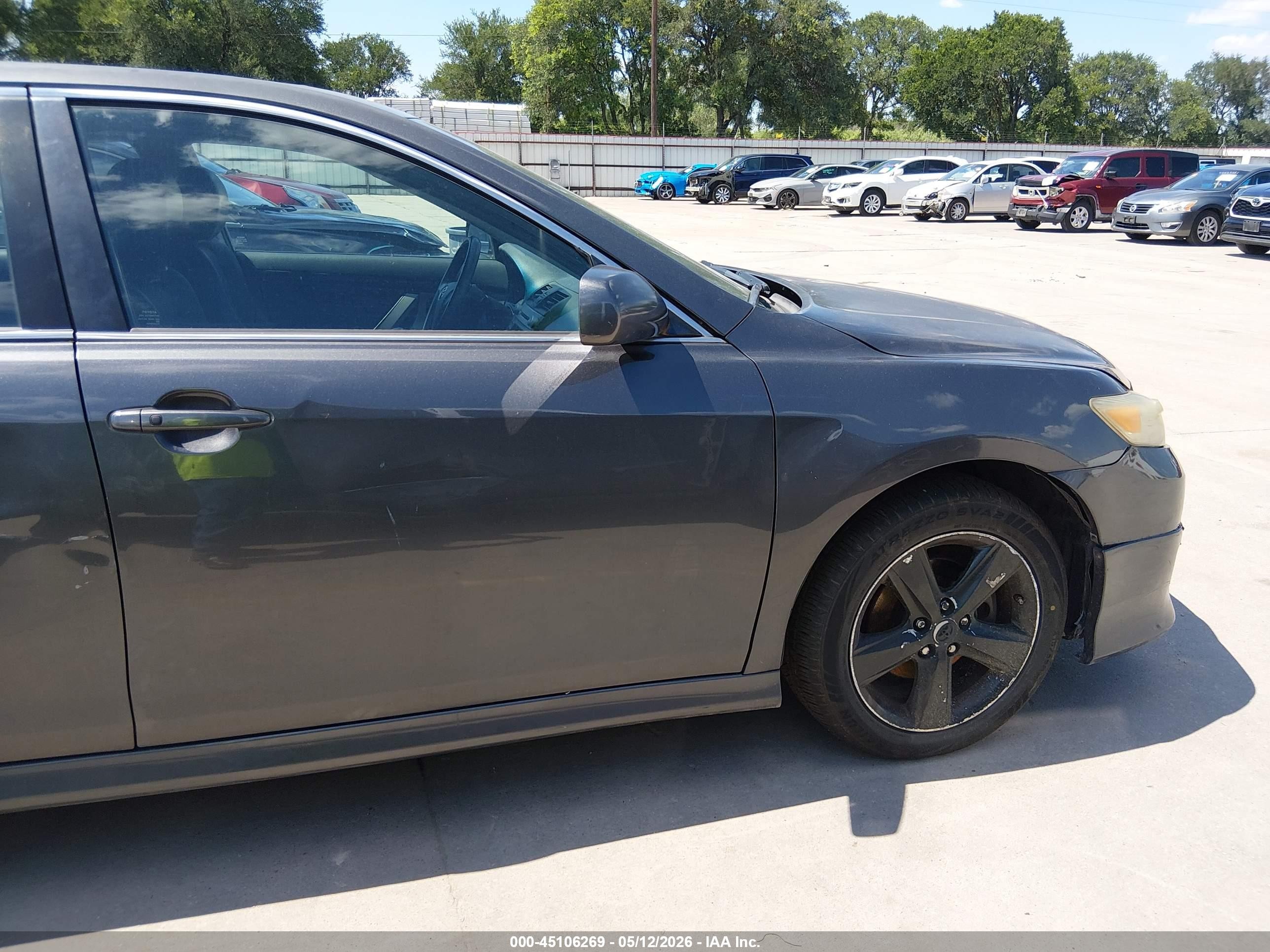 2011 Toyota Camry Se Gray vin: 4T1BF3EK6BU219832