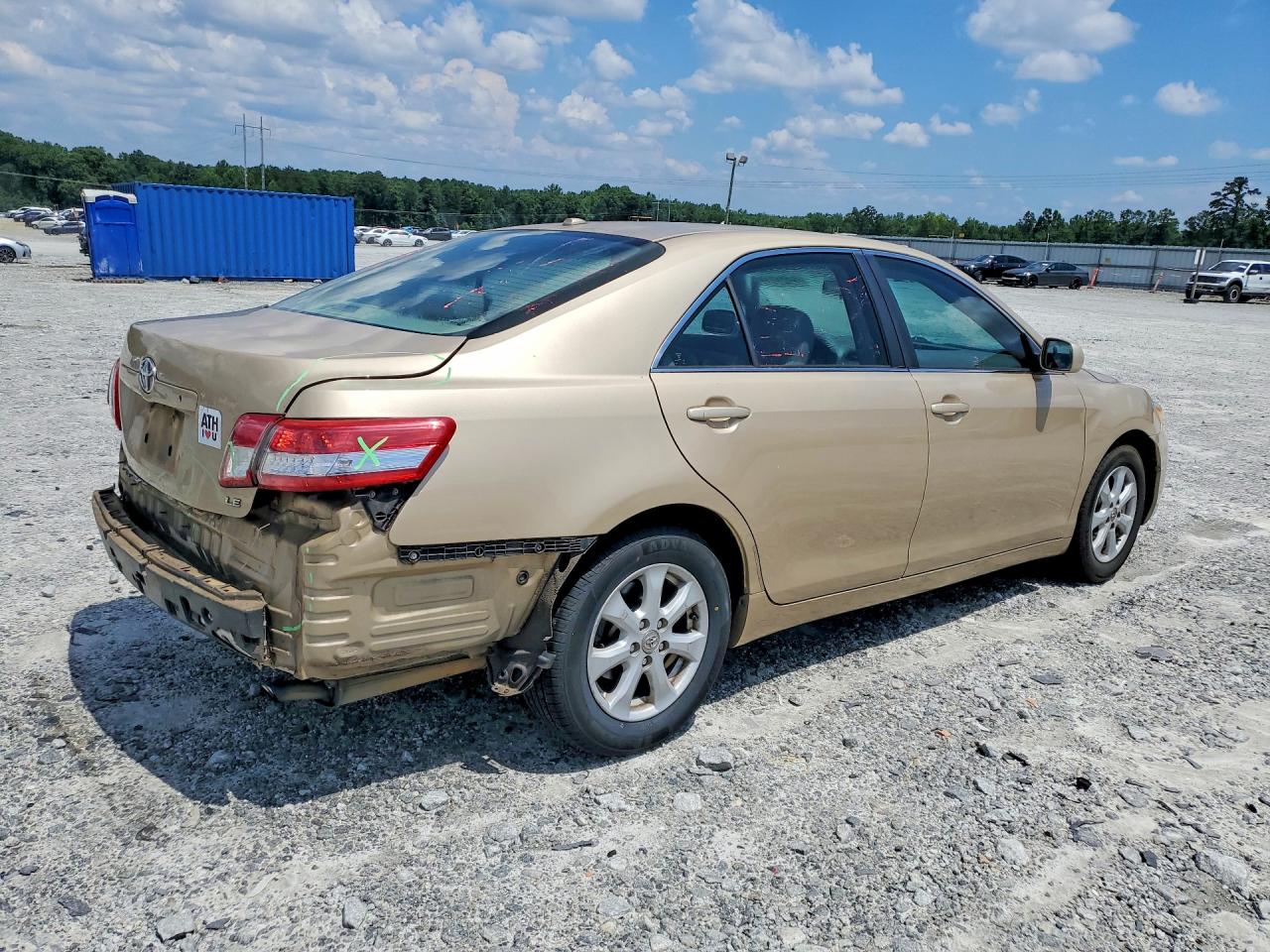2011 Toyota Camry Le Cream vin: 4T1BF3EK6BU224965