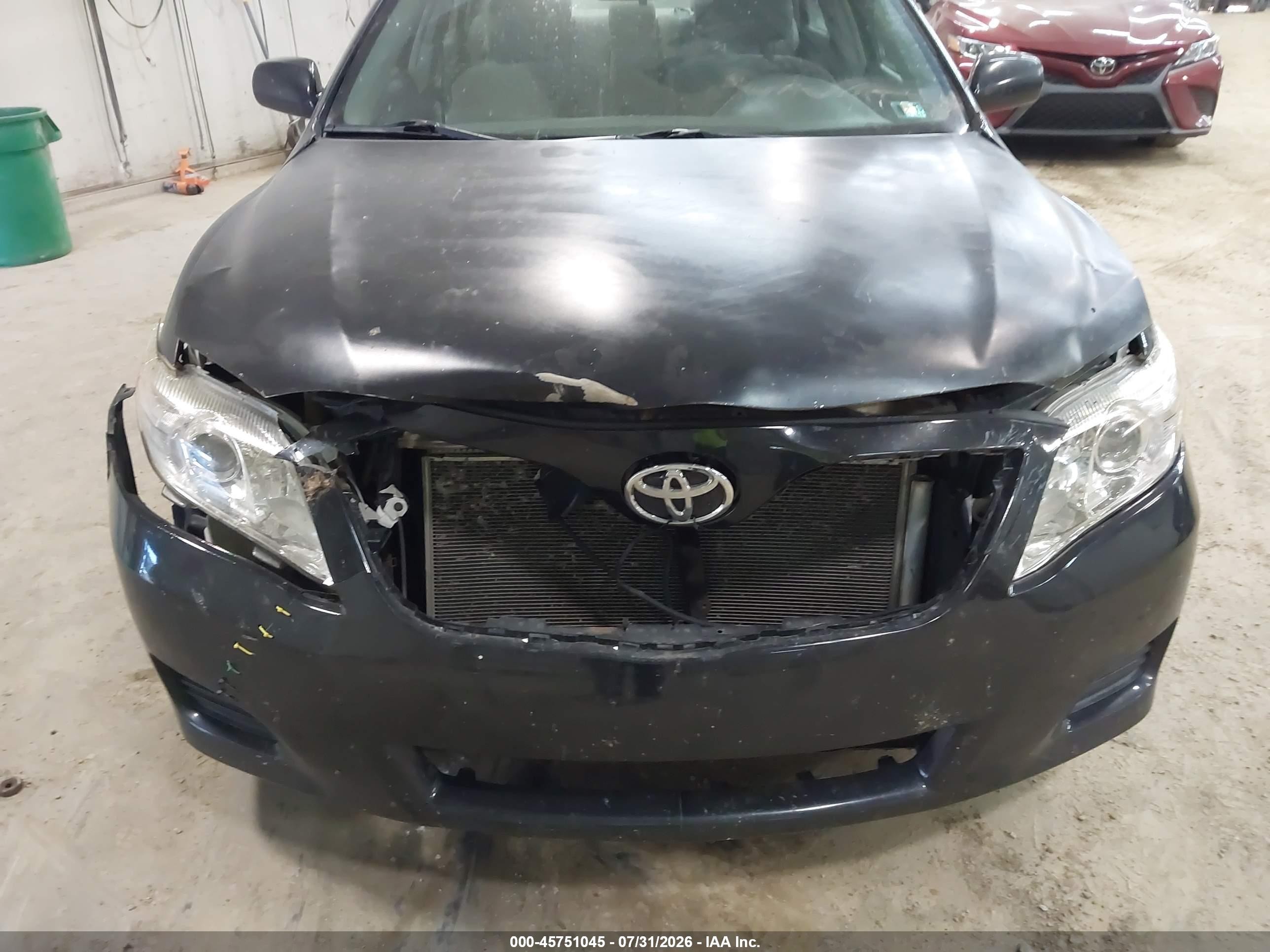 2011 Toyota Camry Le Black vin: 4T1BF3EK6BU228272