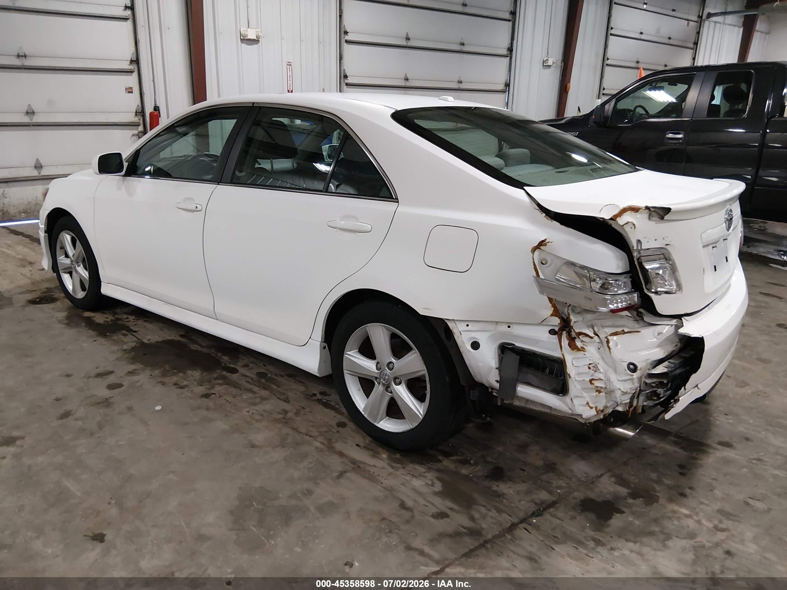 2011 Toyota Camry Se Белый vin: 4T1BF3EK6BU581319