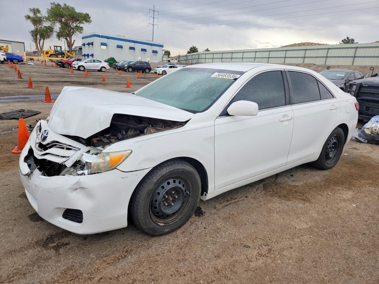 2011 Toyota Camry Base Белый vin: 4T1BF3EK6BU581739