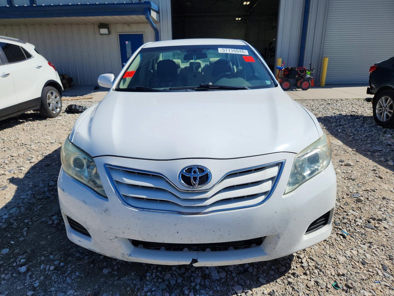 2011 Toyota Camry Le White vin: 4T1BF3EK6BU582616