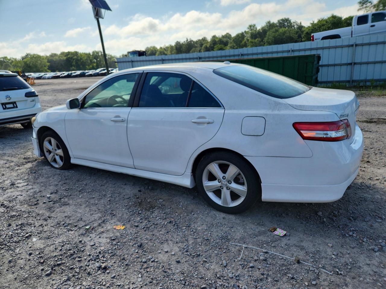 2011 Toyota Camry Se White vin: 4T1BF3EK6BU589386