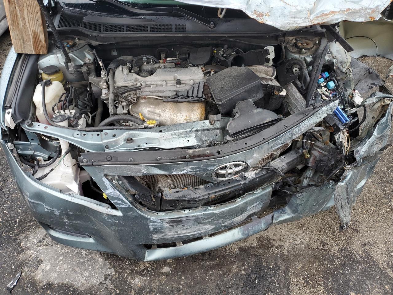 2011 Toyota Camry Base Turquoise vin: 4T1BF3EK6BU590084