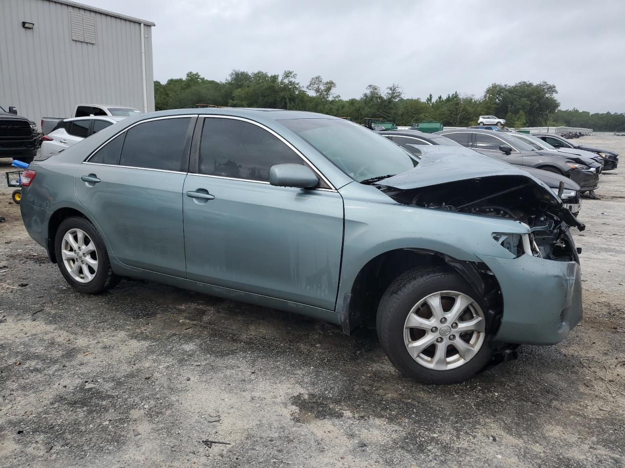 2011 Toyota Camry Base Turquoise vin: 4T1BF3EK6BU590084
