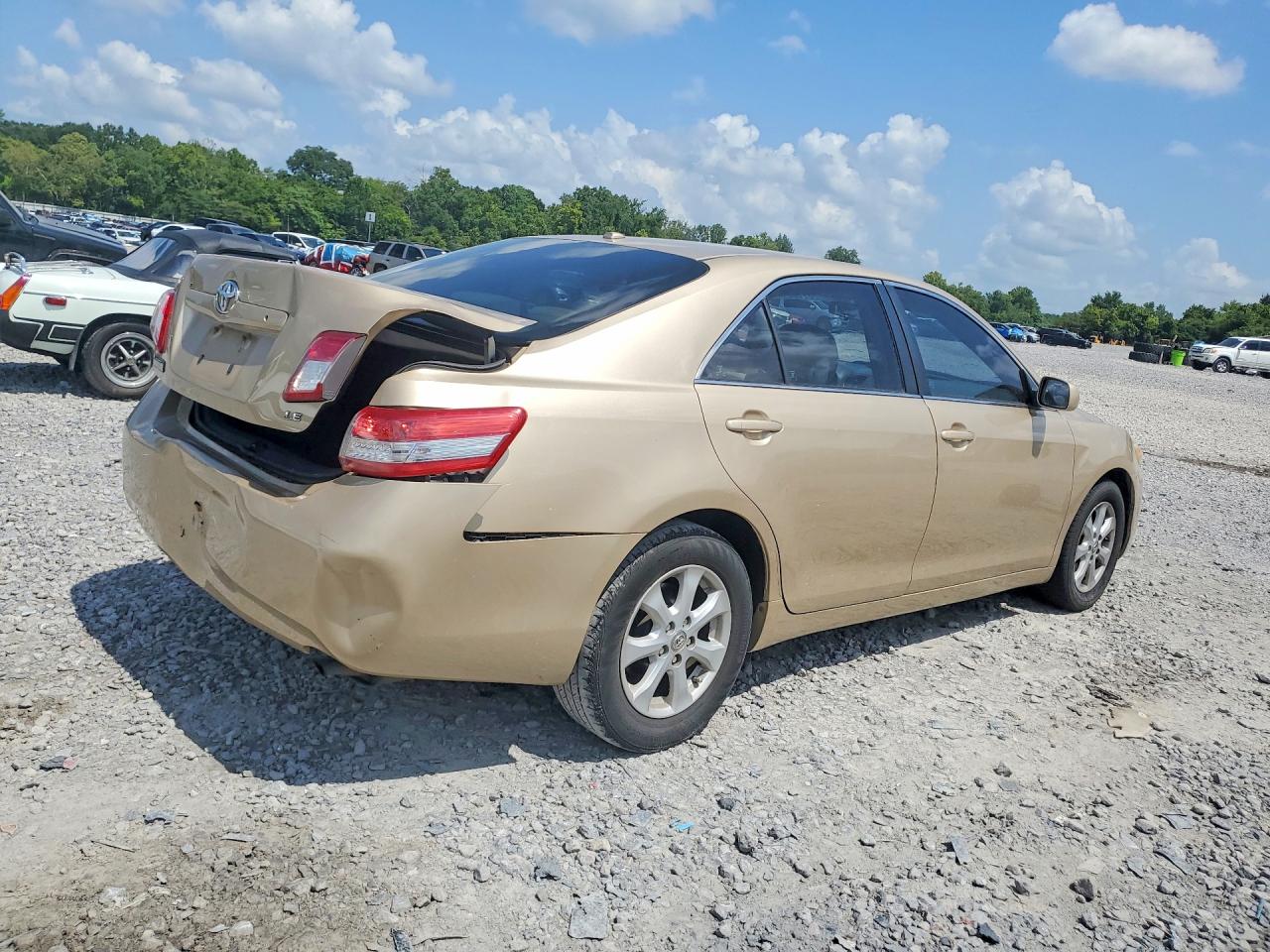 2011 Toyota Camry Le Желто-коричневый vin: 4T1BF3EK6BU593552