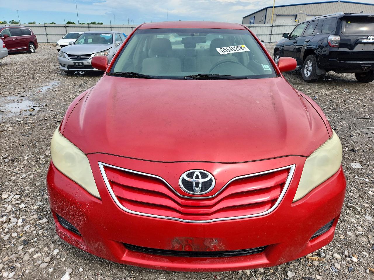 2011 Toyota Camry Le Red vin: 4T1BF3EK6BU616392